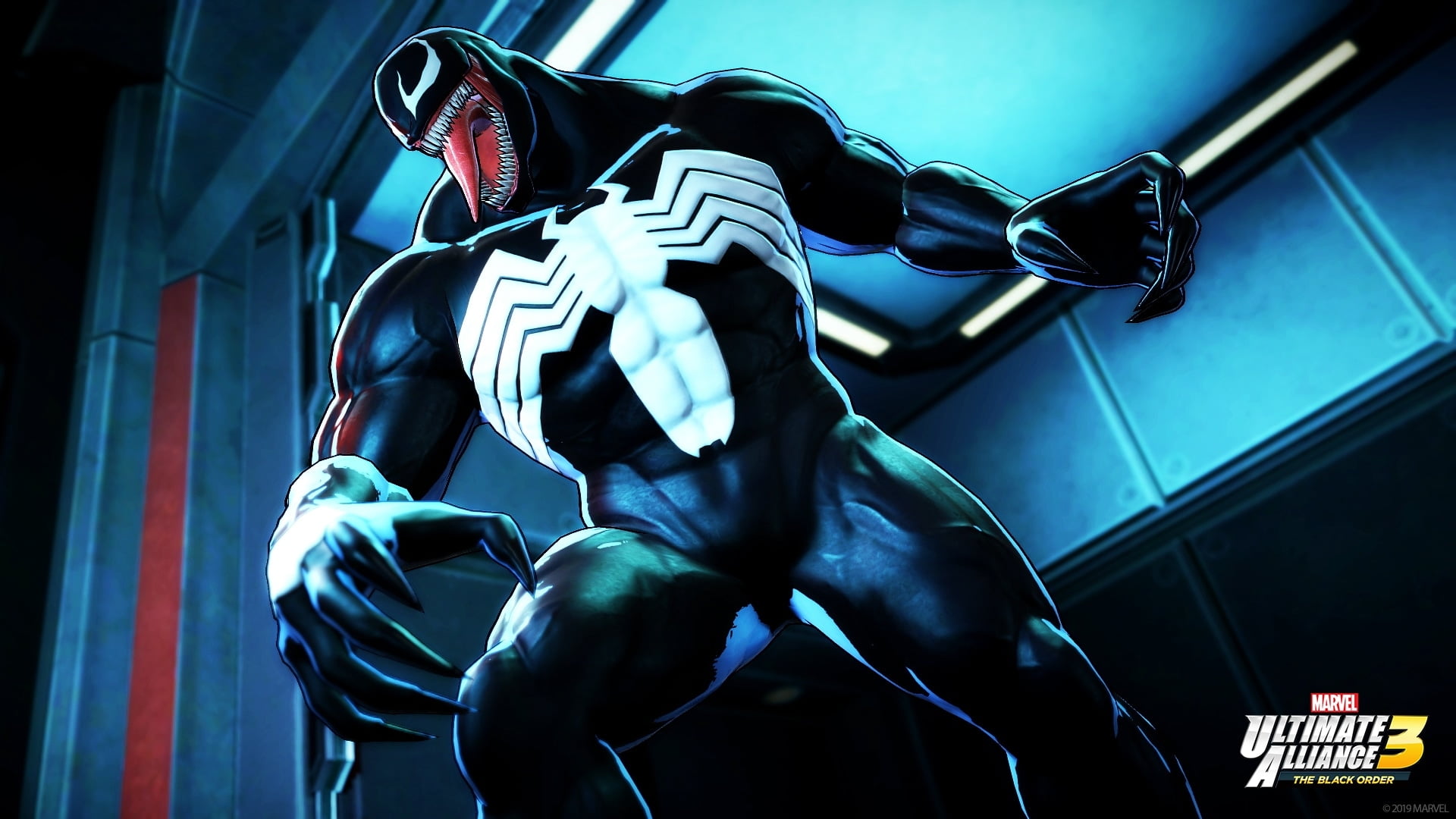 Venom, 1080P, Video Game, Marvel Ultimate Alliance 3: The Black Order, HD Wallpaper