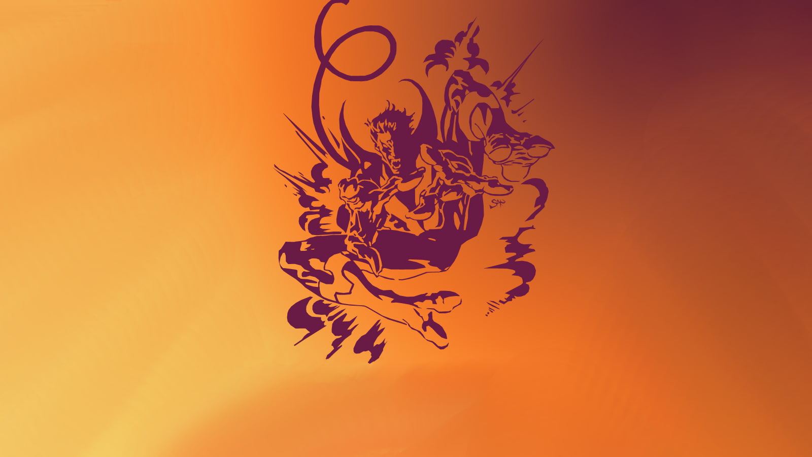 720P, cartoon/comic, orange, hd, marvel, nightcrawler, HD Wallpaper
