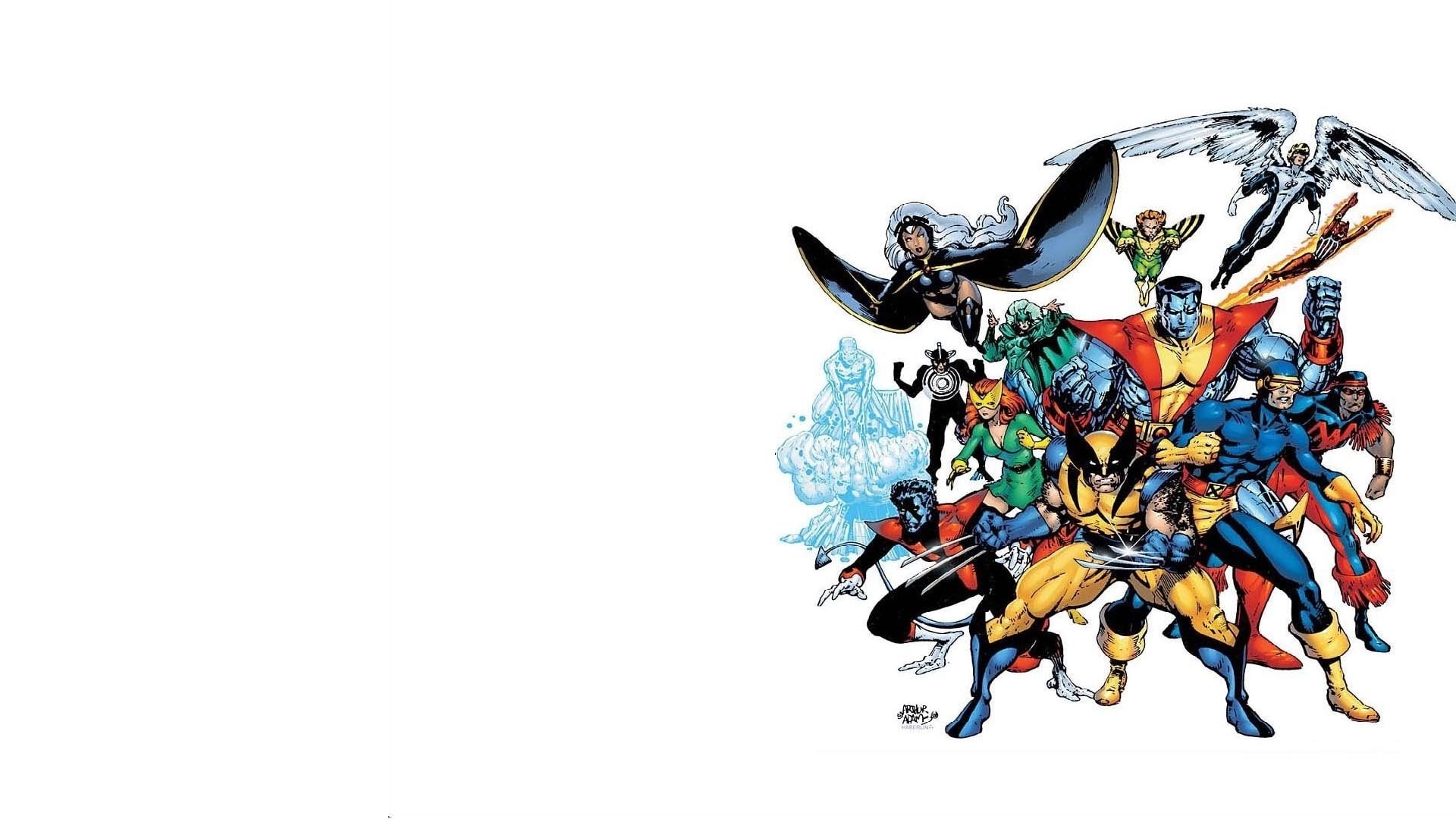 Nightcrawler (Marvel Comics), Angel, Colossus, Cyclops (Marvel Comics), Wolverine, 1080P, X-Men, HD Wallpaper