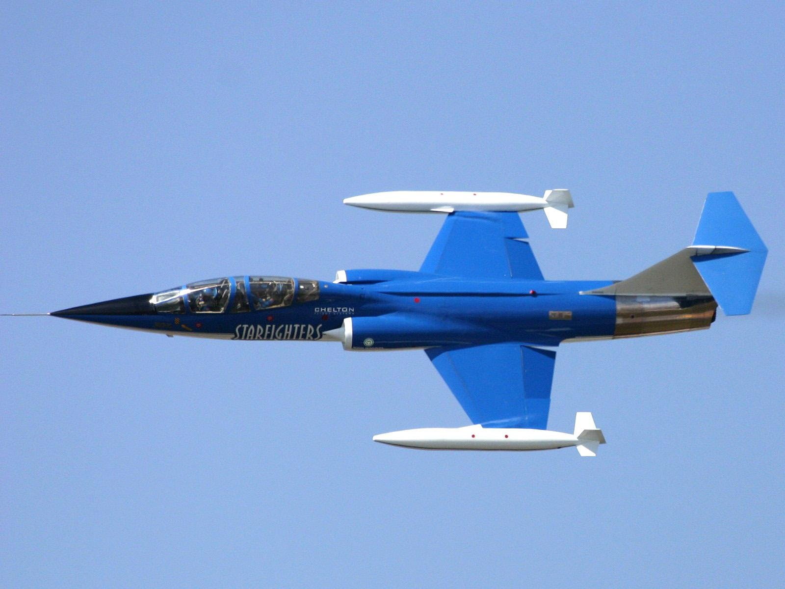 starfighter, f 104, 720P, aircraft, military, HD Wallpaper