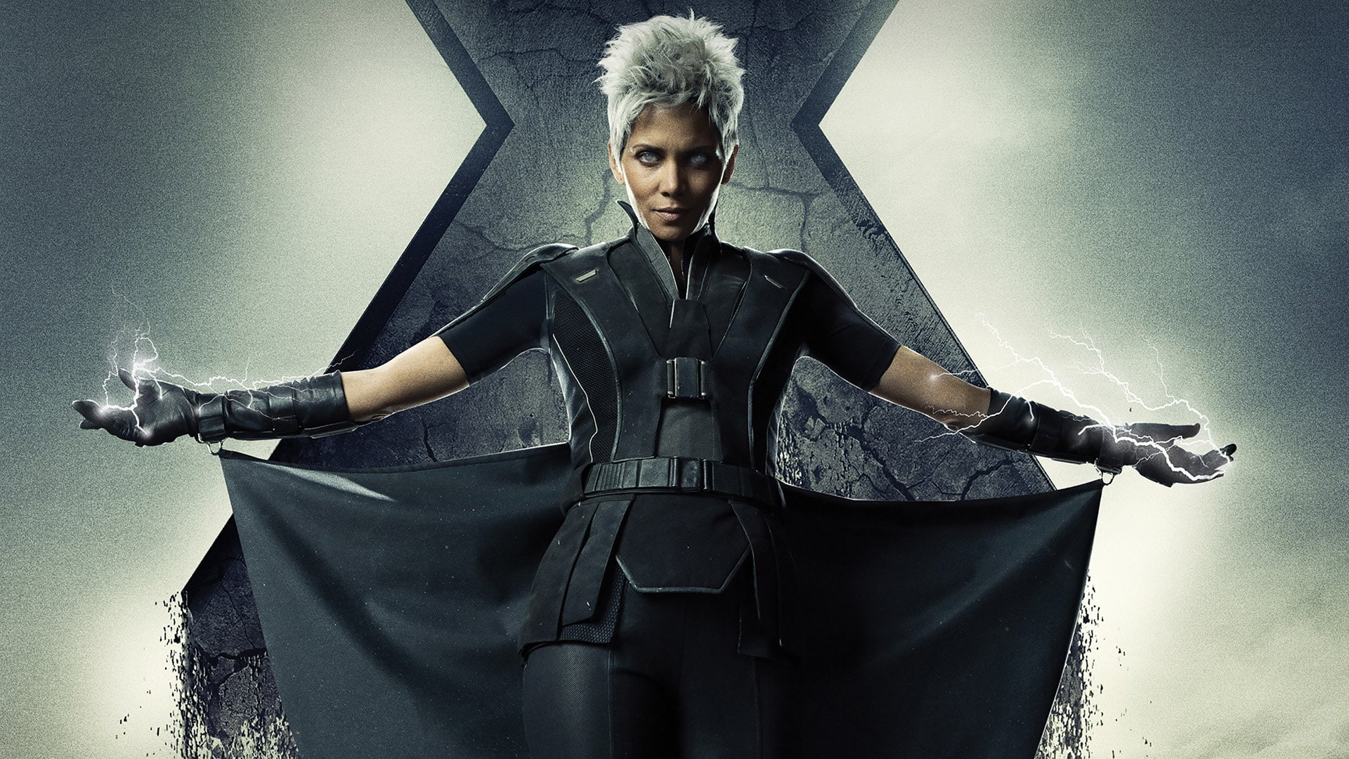 serious, portrait, three quarter length, day, leisure activity, aggression, Marvel Comics, young adult, Halle Berry, beautiful woman, real people, looking at camera, HD Wallpaper