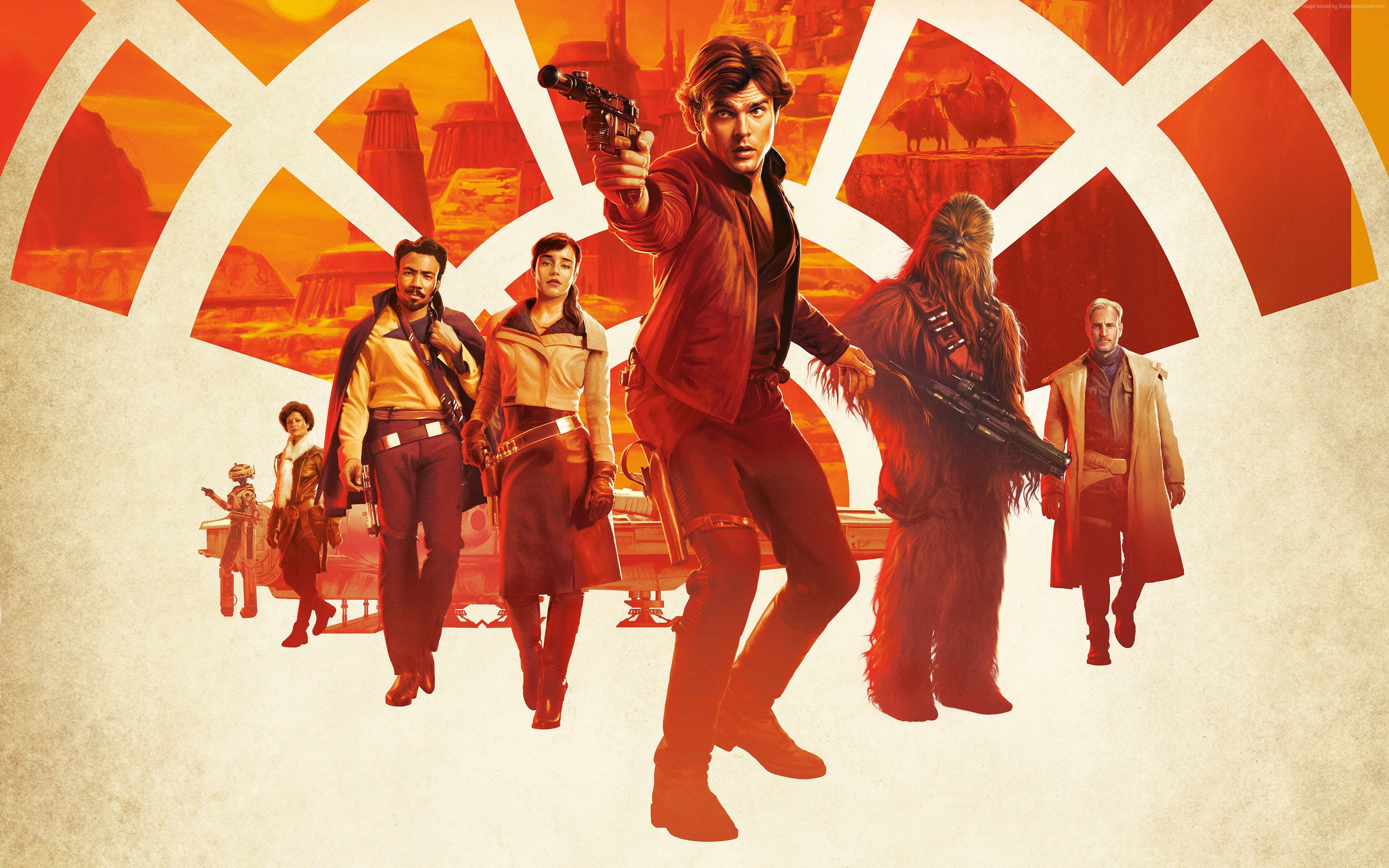 Solo: A Star Wars Story, 4K, Alden Ehrenreich, Joonas Suotamo, 4K, HD Wallpaper