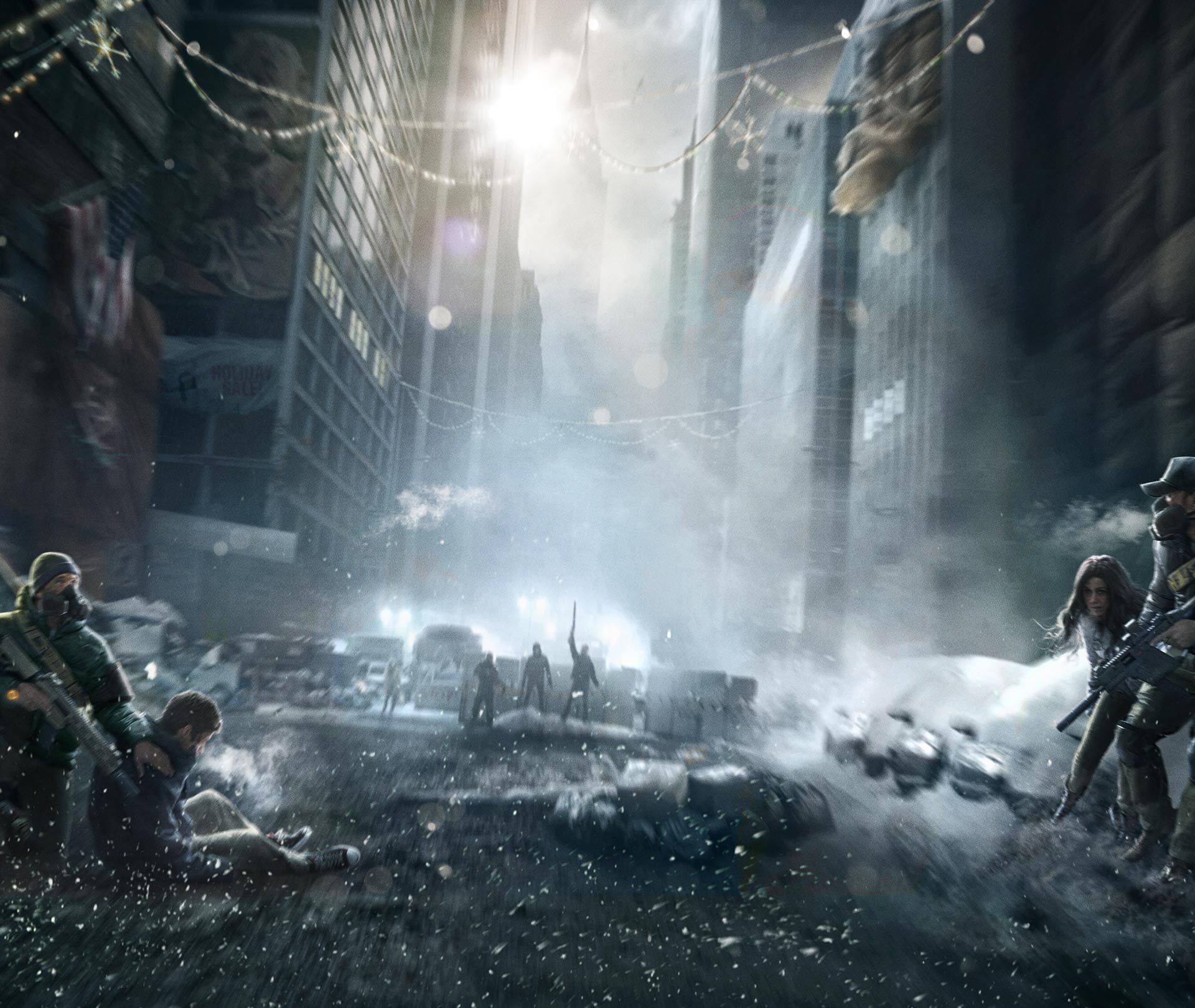 illuminated, shooting, The city, smoke - physical structure, built structure, Light, motion, Weapons, city, The bandits, Smoke, arts culture and entertainment, HD Wallpaper