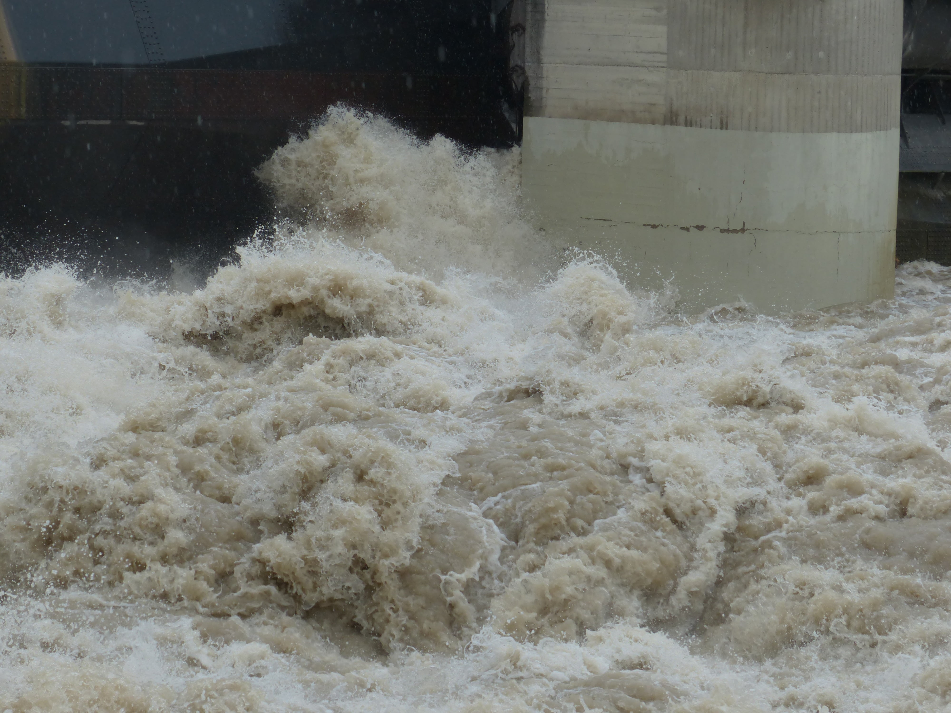 flooding, day, flood of the century, water level, power in nature, beauty in nature, architecture, water power, peak, civil protection, breaking, precipitate, HD Wallpaper