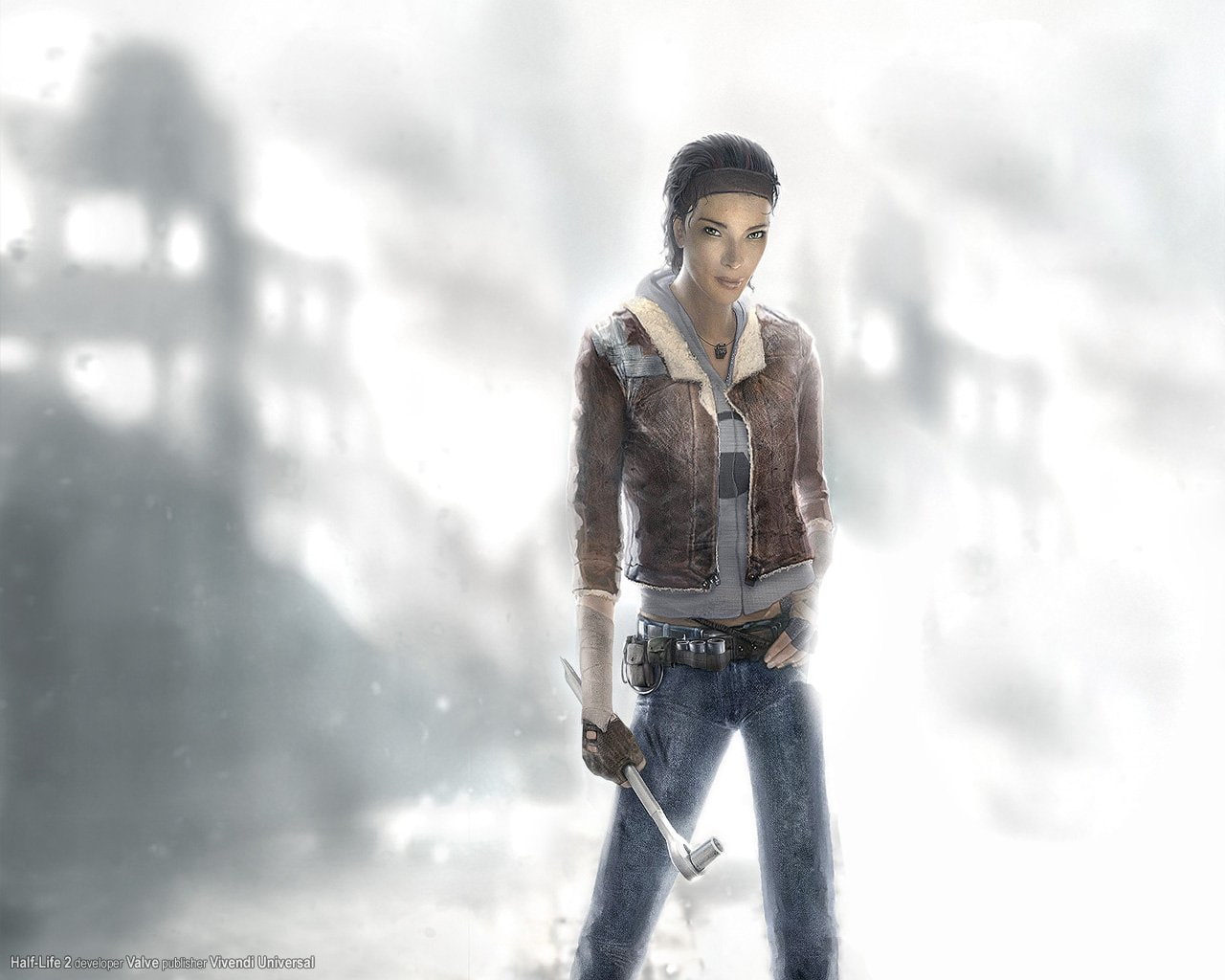 Alyx Vance, man, 720P, animated, Half-Life, HD Wallpaper
