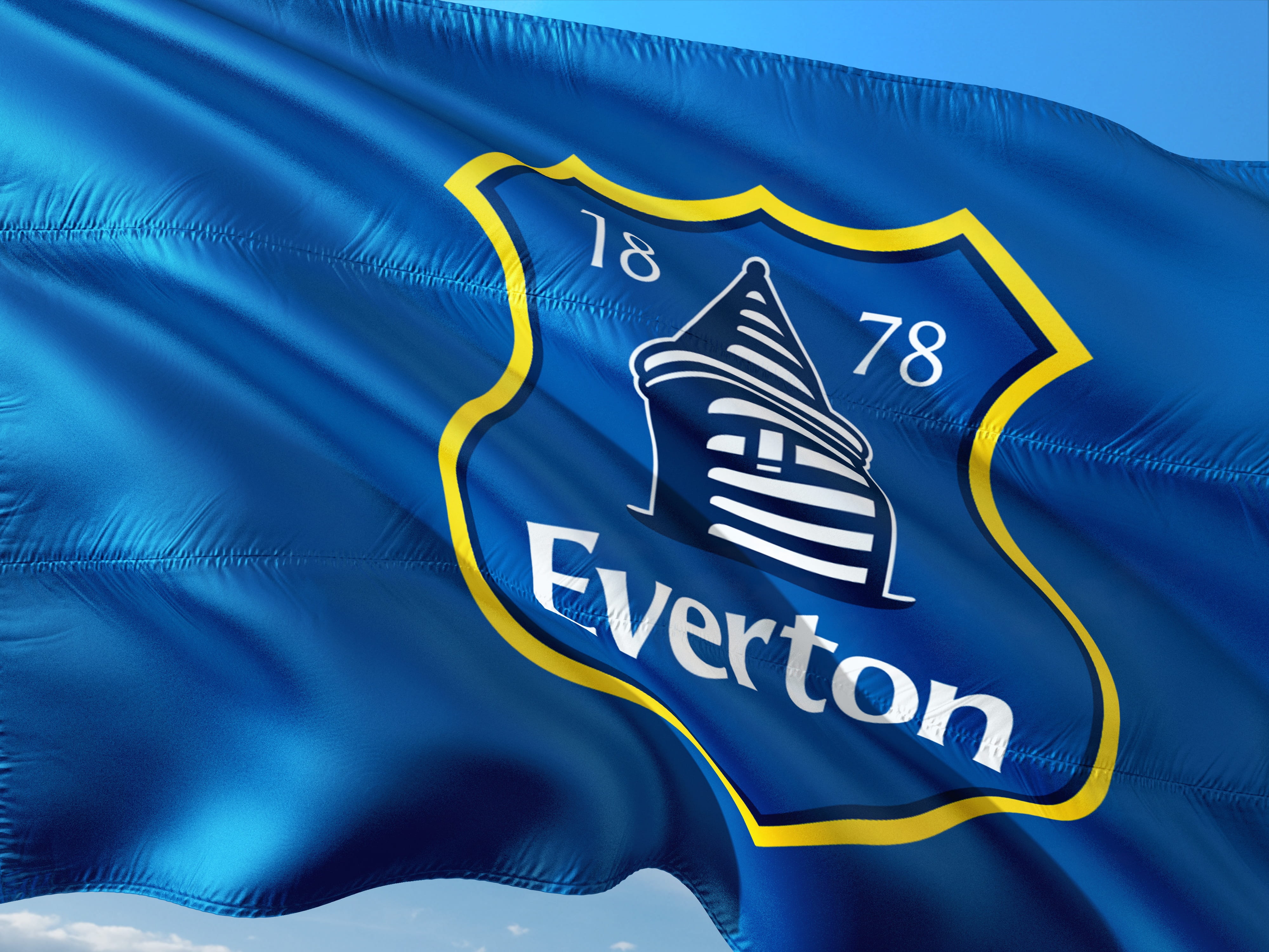 technology, blue, close-up, no people, motion, 4K, international, flag, connection, studio shot, healthcare and medicine, clothing, everton fc, premier league, HD Wallpaper