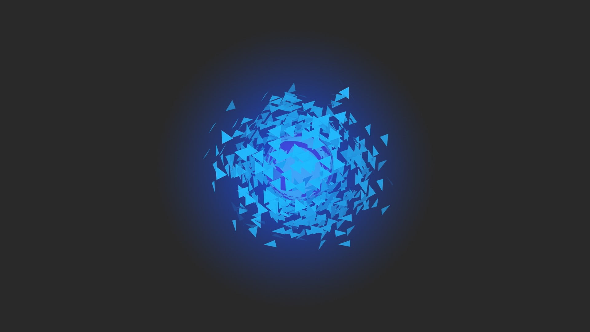 indoors, 1080P, healthcare and medicine, studio shot, night, technology, illuminated, cut out, plate, blue, abstract, water, nature, science, shape, floral, HD Wallpaper