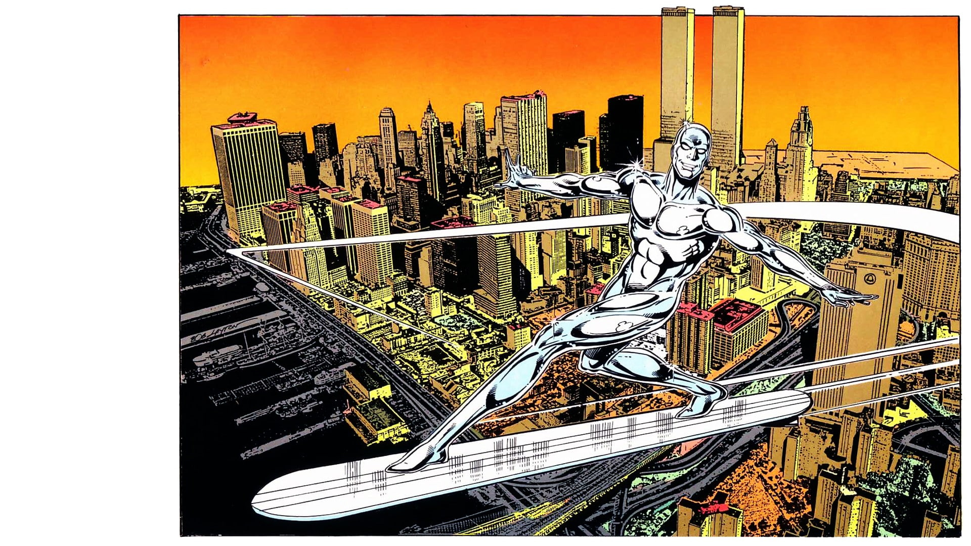 comics, Silver Surfer, 1080P, HD Wallpaper
