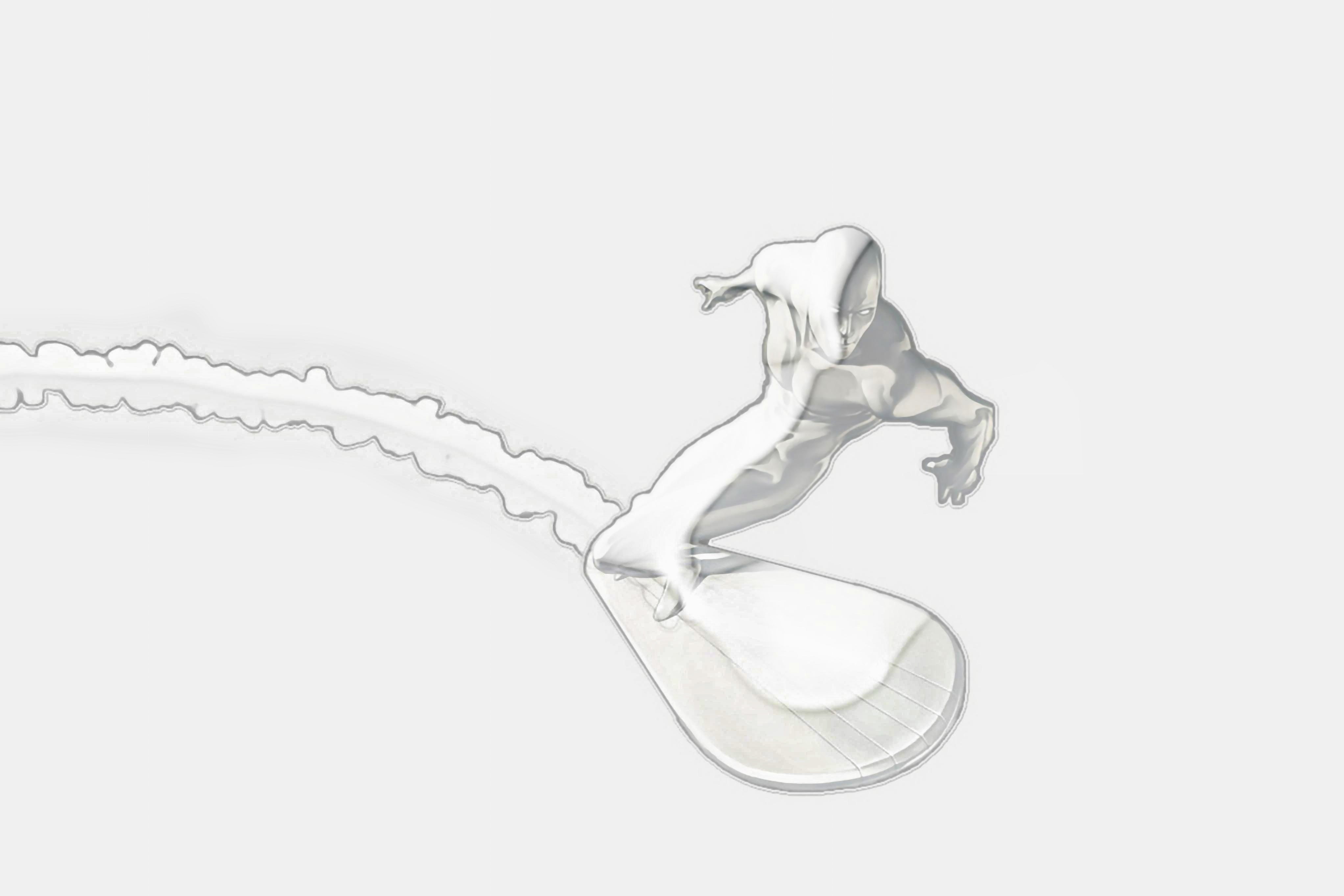 4K, silver surfer, HD Wallpaper