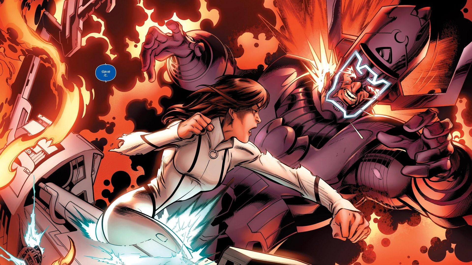 Galactus, 1080P, Comics, Cataclysm: The Ultimates Last Stand, HD Wallpaper