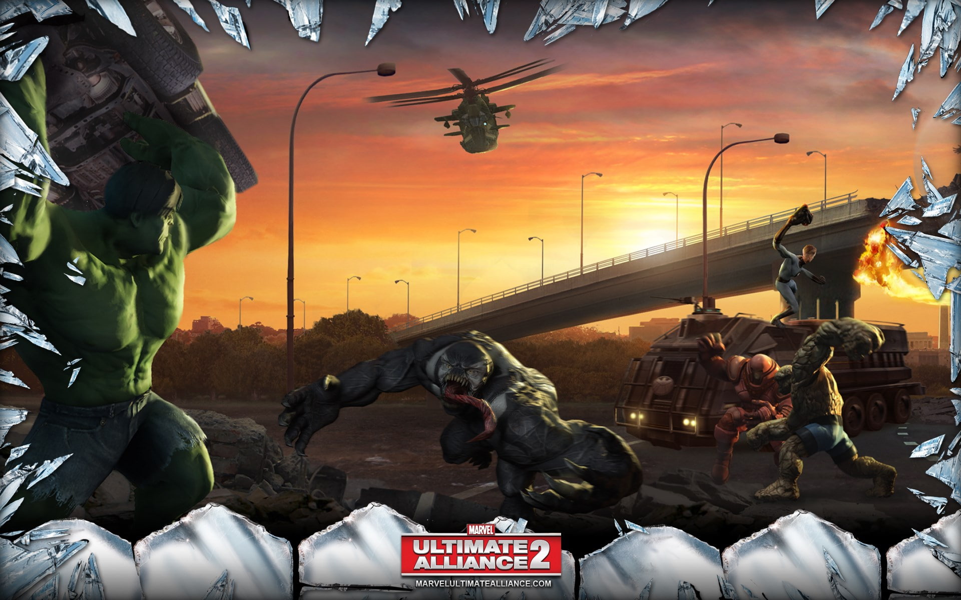 1080P, Marvel: Ultimate Alliance 2, HD Wallpaper