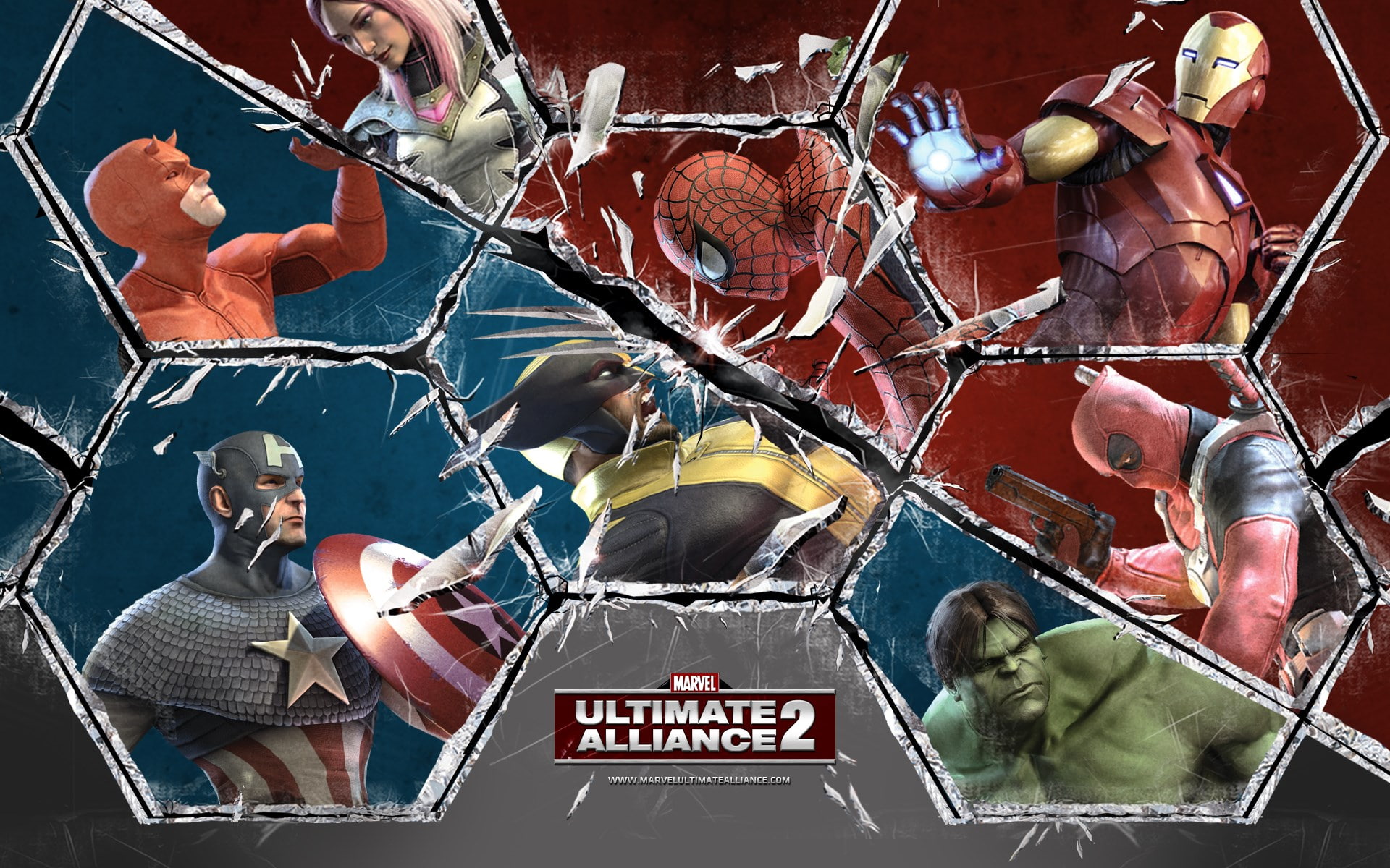 Marvel: Ultimate Alliance 2, 1080P, HD Wallpaper
