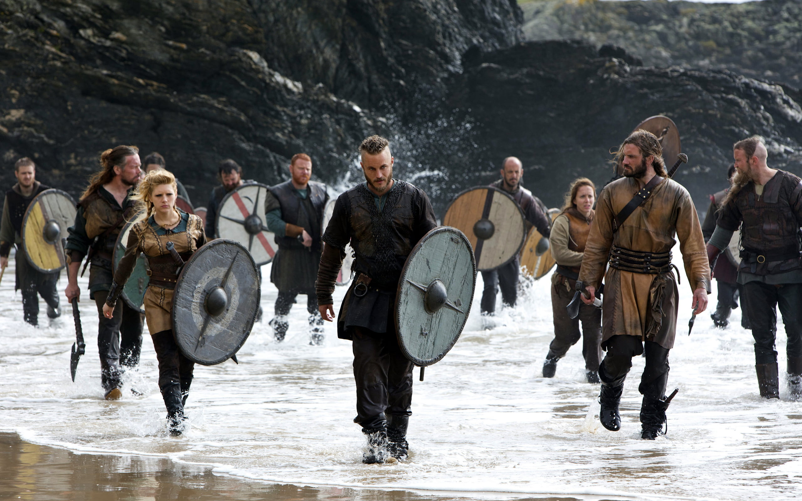 movie, cultures, young men, full length, warriors, men, sea, group Of People, still, crowd, musical Instrument, group, 2K, the series, spartacus, outdoors, HD Wallpaper