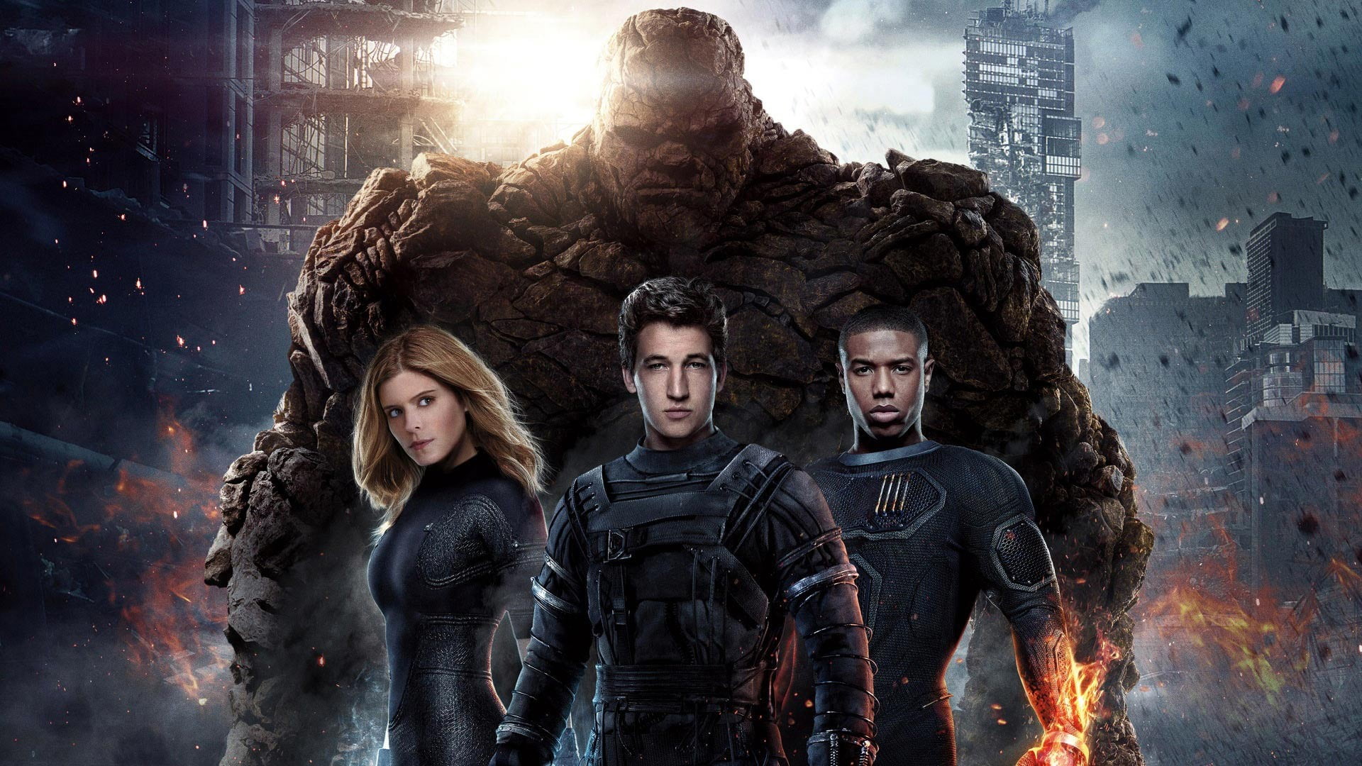mid adult, standing, young men, built structure, warm clothing, avengers, clothing, adult, 1080P, looking at camera, Fantastic Four, men, portrait, front view, HD Wallpaper