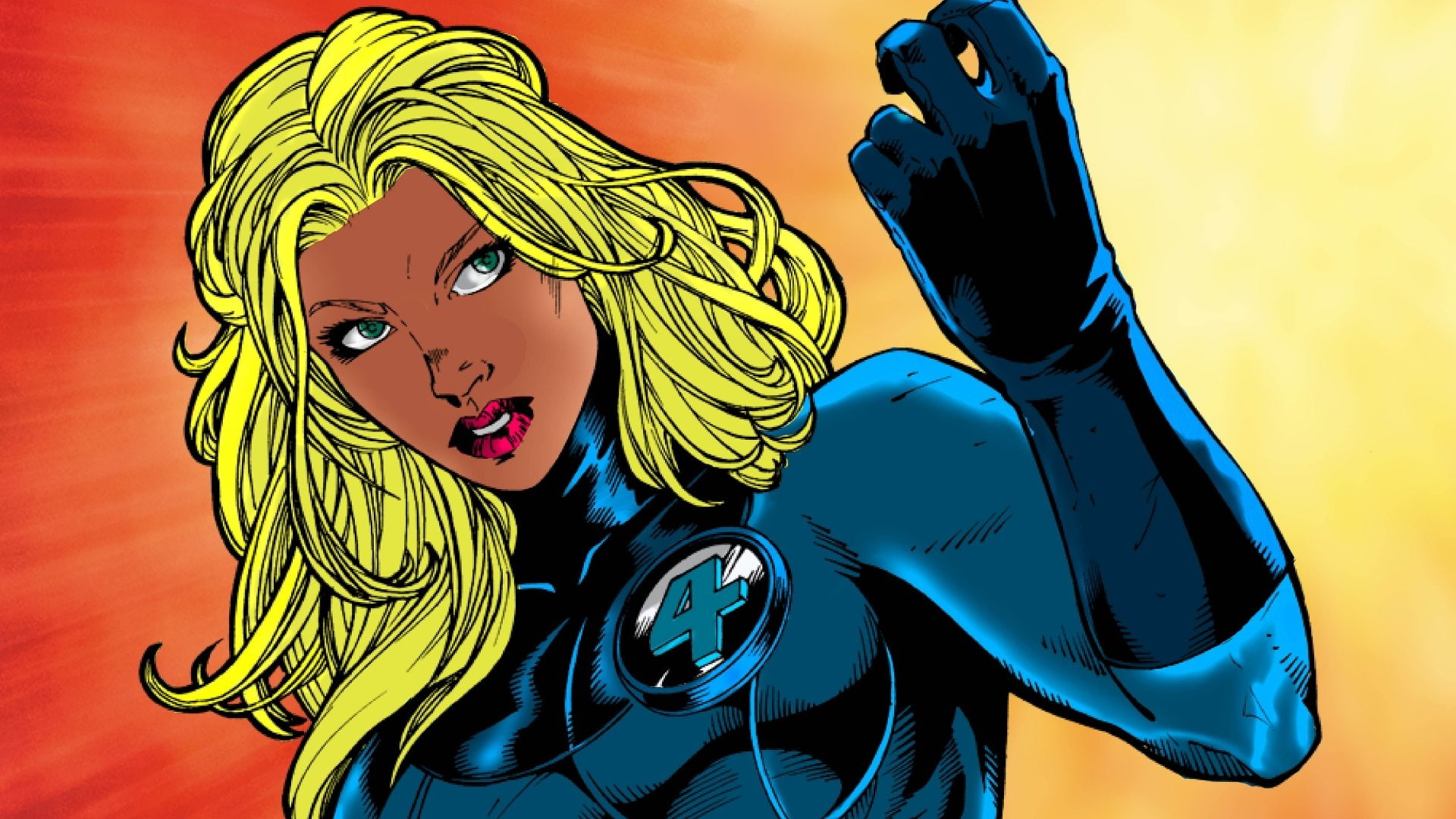1080P, Fantastic Four, Comics, Invisible Woman, HD Wallpaper