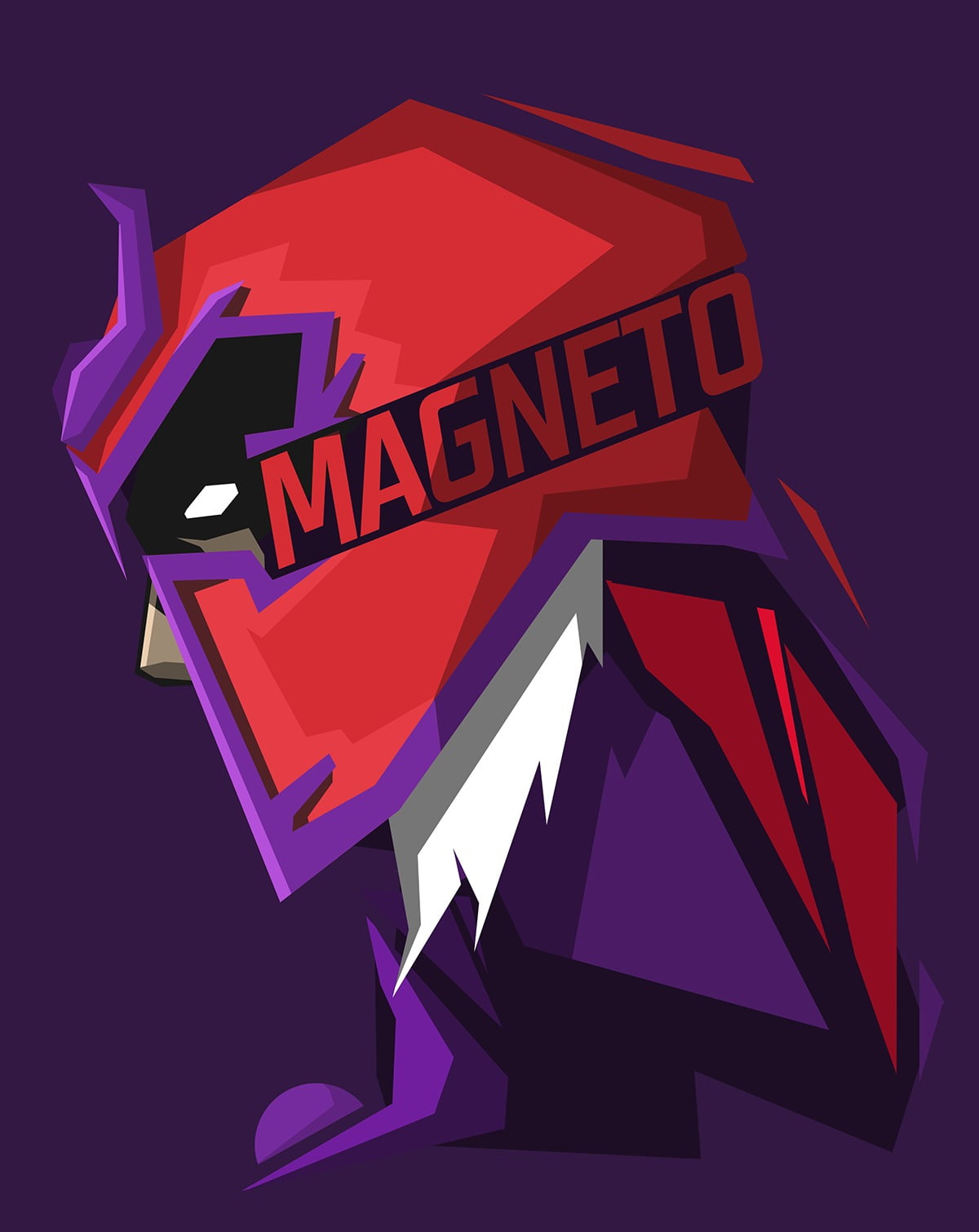 no people, red, symbol, blue, 720P, Magneto, arrow symbol, indoors, text, neon, Marvel Comics, illustration, purple, black background, directional sign, Phone HD Wallpaper