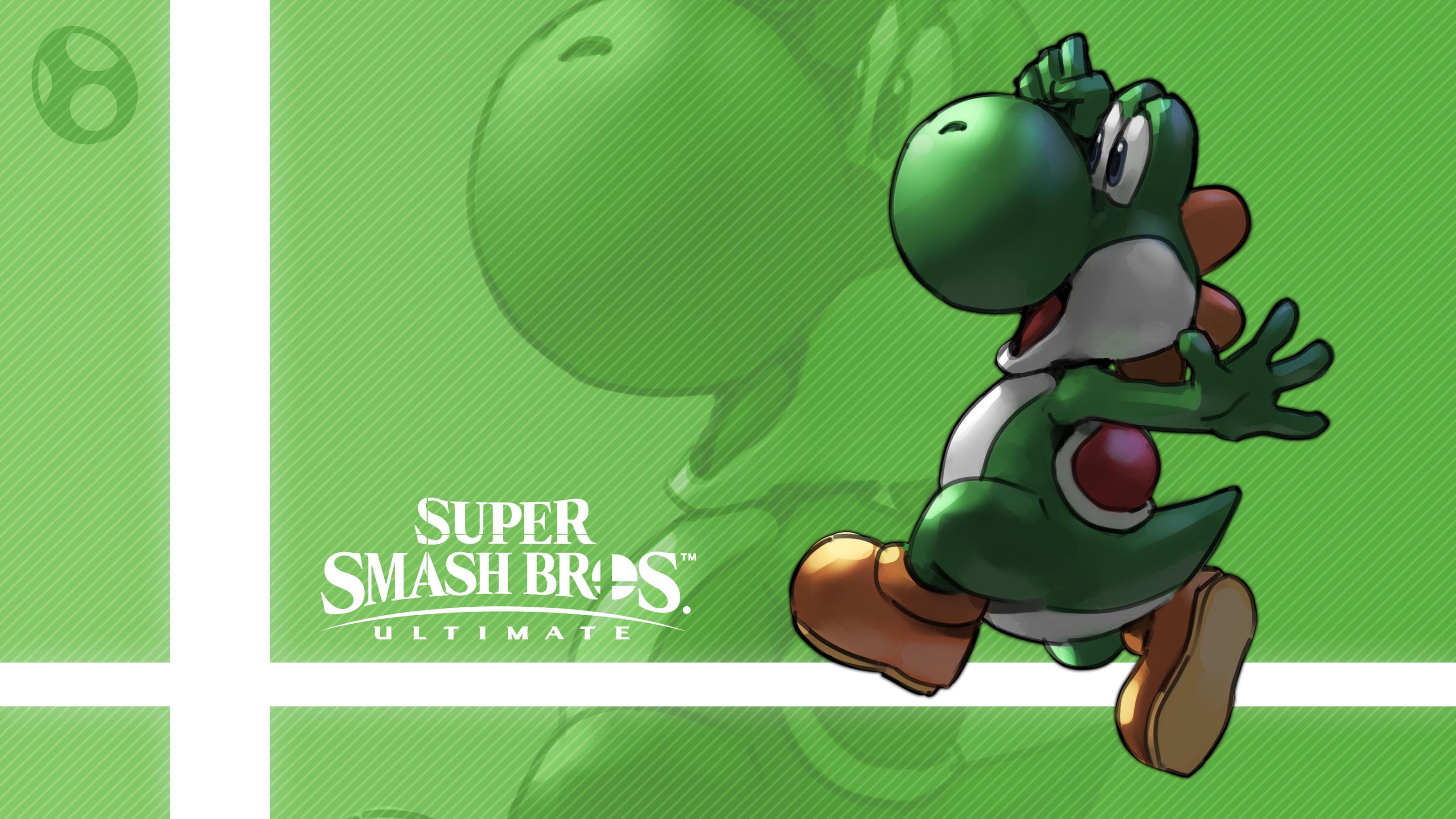 Video Game, Super Smash Bros. Ultimate, 2K, Yoshi, HD Wallpaper