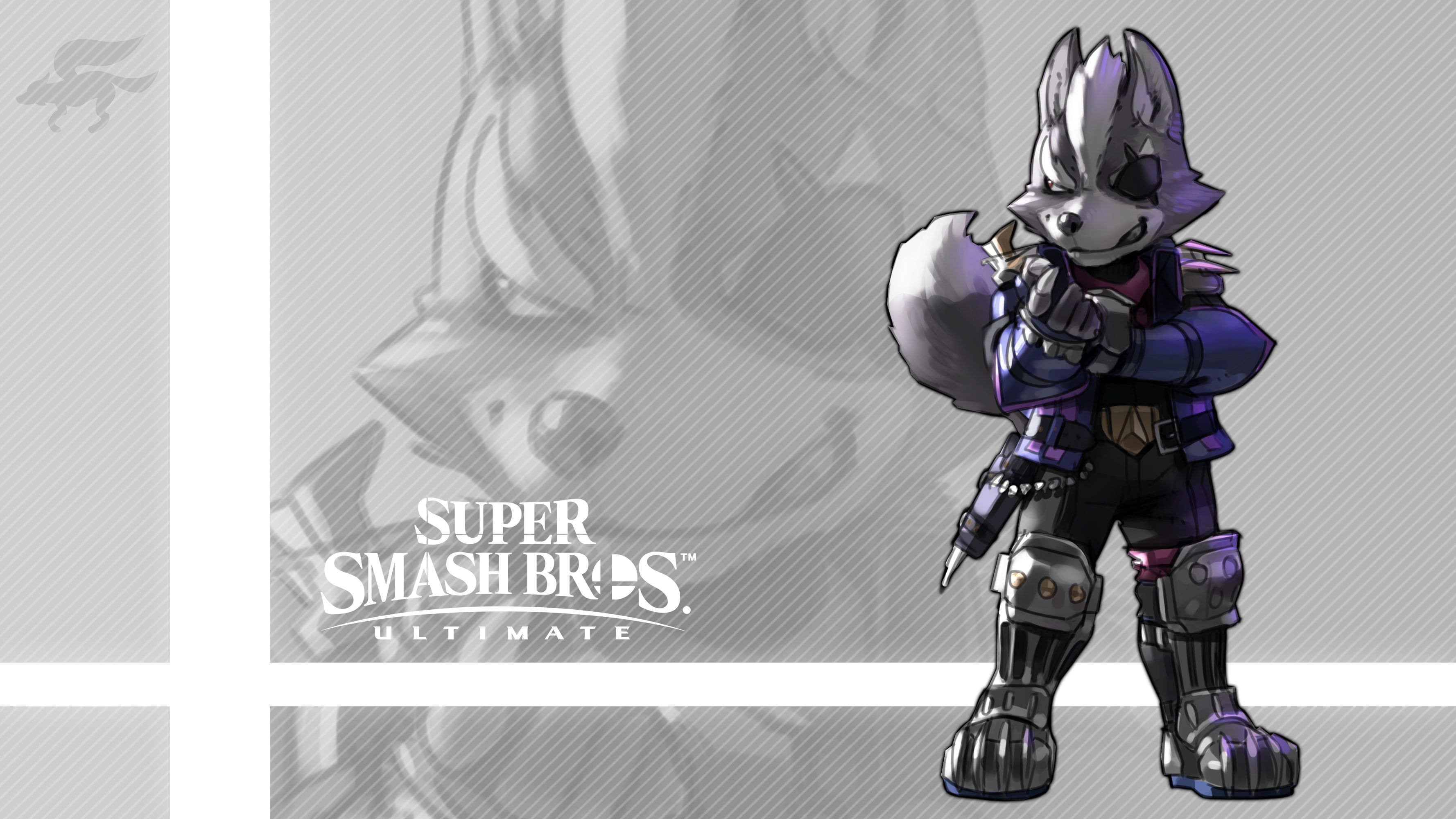 2K, Video Game, Super Smash Bros. Ultimate, Wolf ODonnell, HD Wallpaper