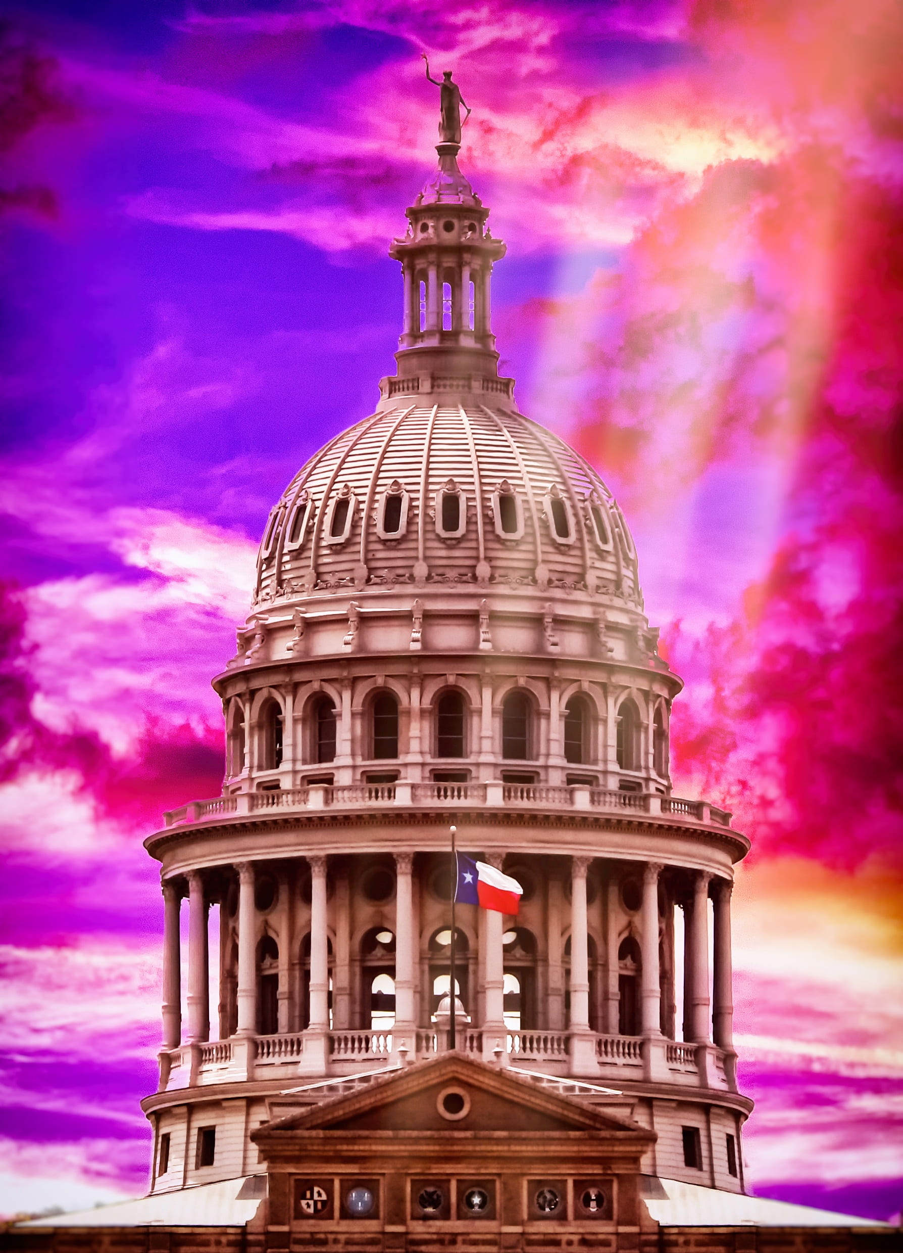 federal, building, building exterior, architectural column, symbol, architecture, the past, capitol building, texas, history, landmark, dome, city, built structure, Phone HD Wallpaper