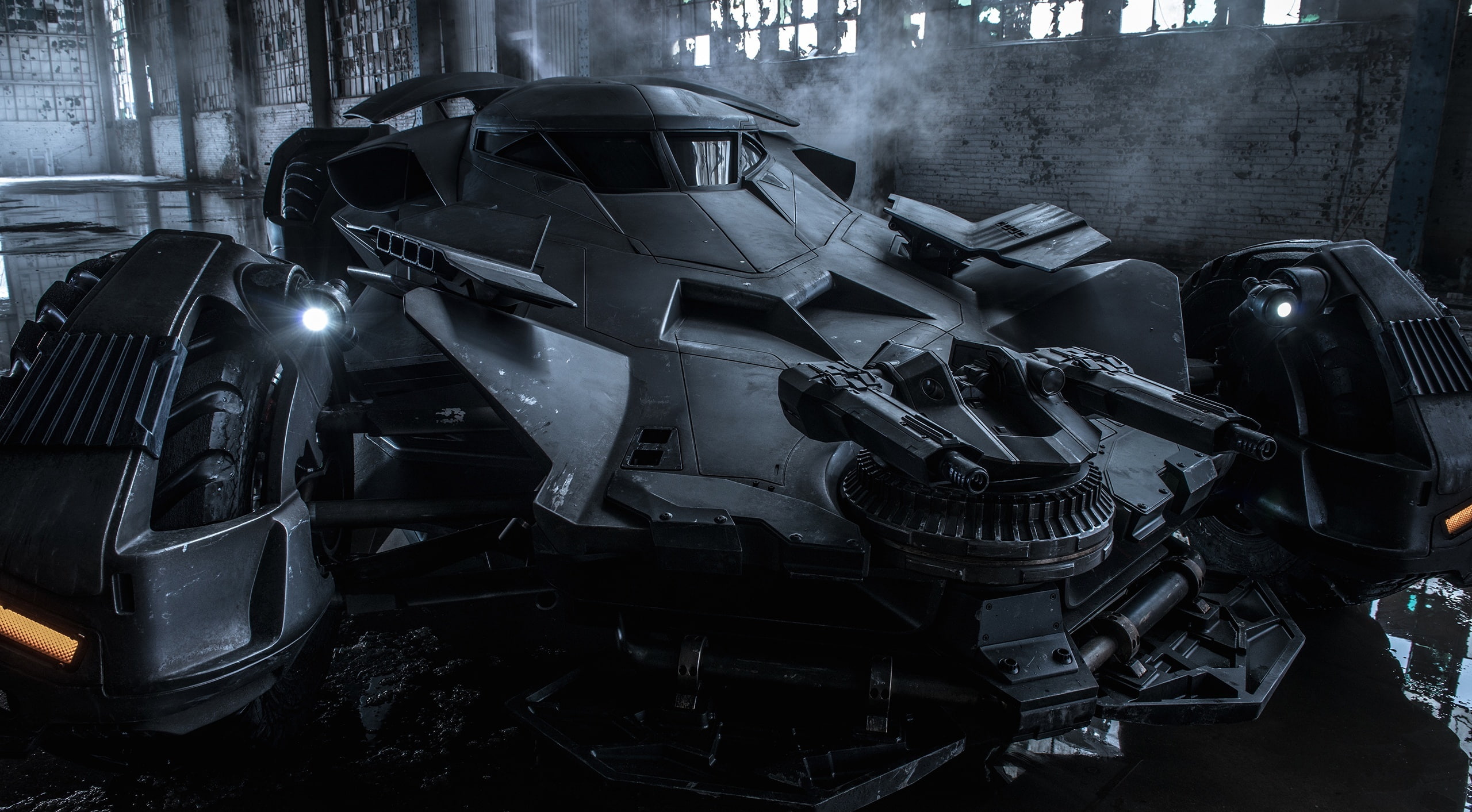superman, outdoors, Batmobile, damaged, car, mode of transportation, motor vehicle, day, land vehicle, wheel, metal, wallper, garage, nature, stationary, HD Wallpaper