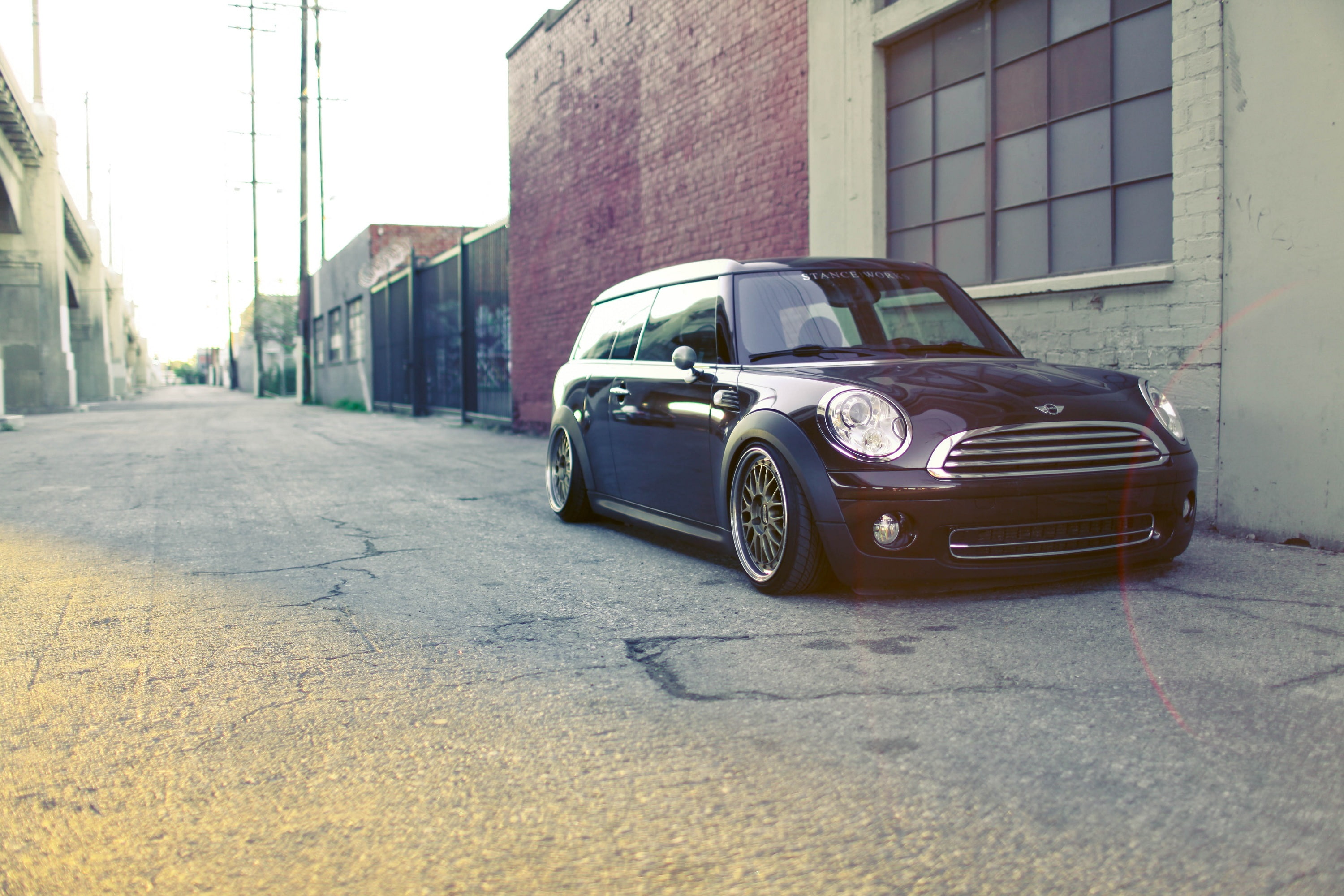 mini Cooper, auto, cars, wallper, blac, wallpapers auto, 2K, HD, mini, HD Wallpaper