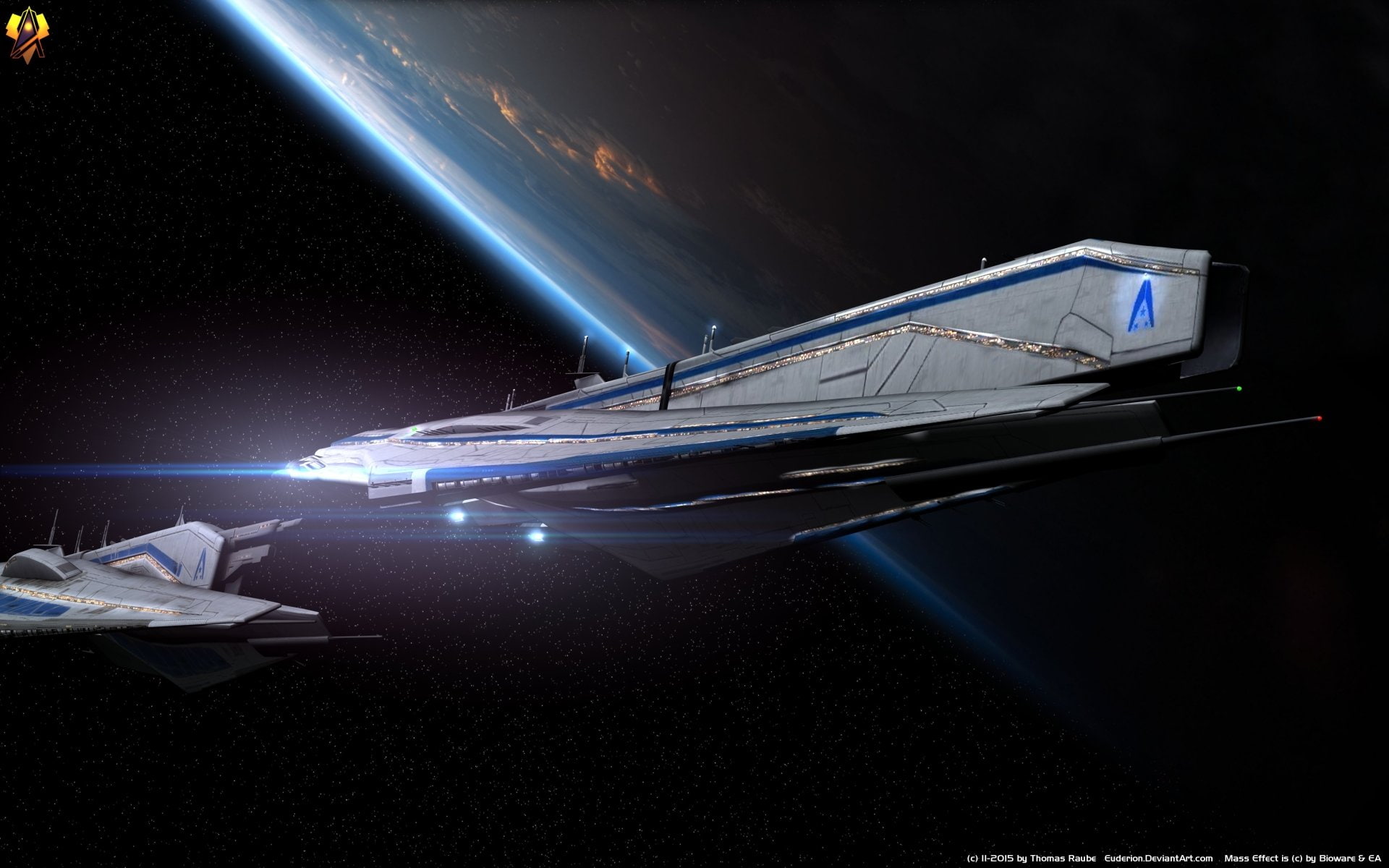 Mass Effect, Dreadnought, 1080P, Video Game, Mass Effect 3, Spaceship, HD Wallpaper