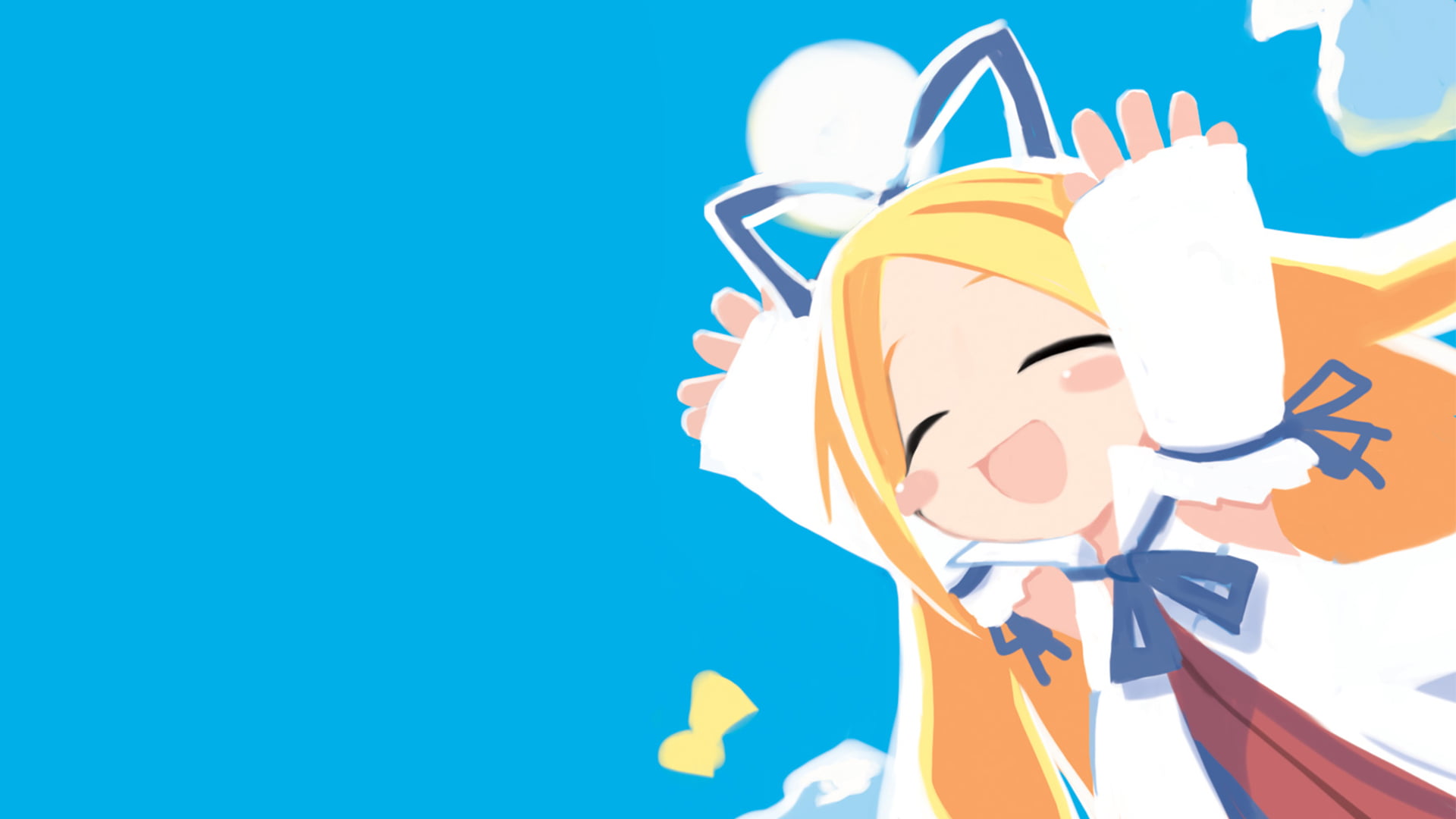 human representation, 1080P, art and craft, blue, female likeness, flag, creativity, communication, outdoors, one person, representation, Makai Senki Disgaea, HD Wallpaper