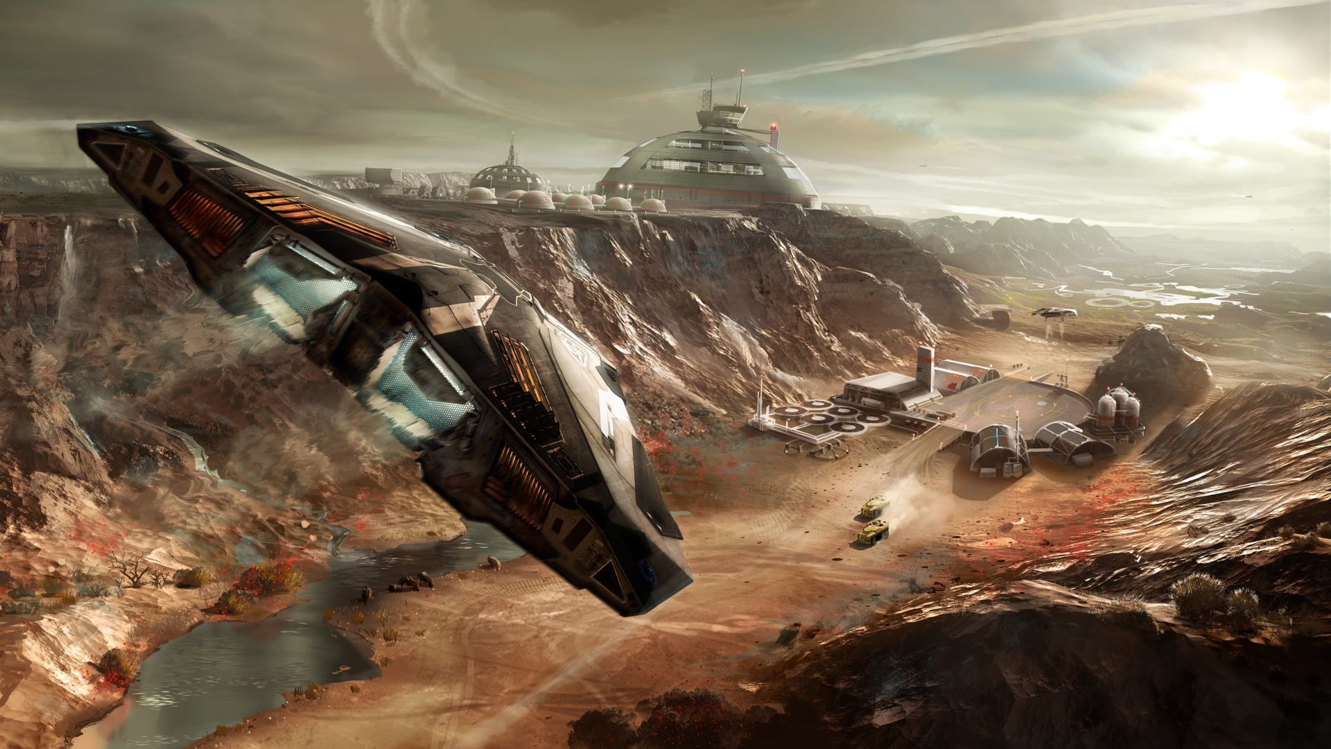 video games, Elite, Cobra MKIII, space, Elite: Dangerous, 1080P, HD Wallpaper