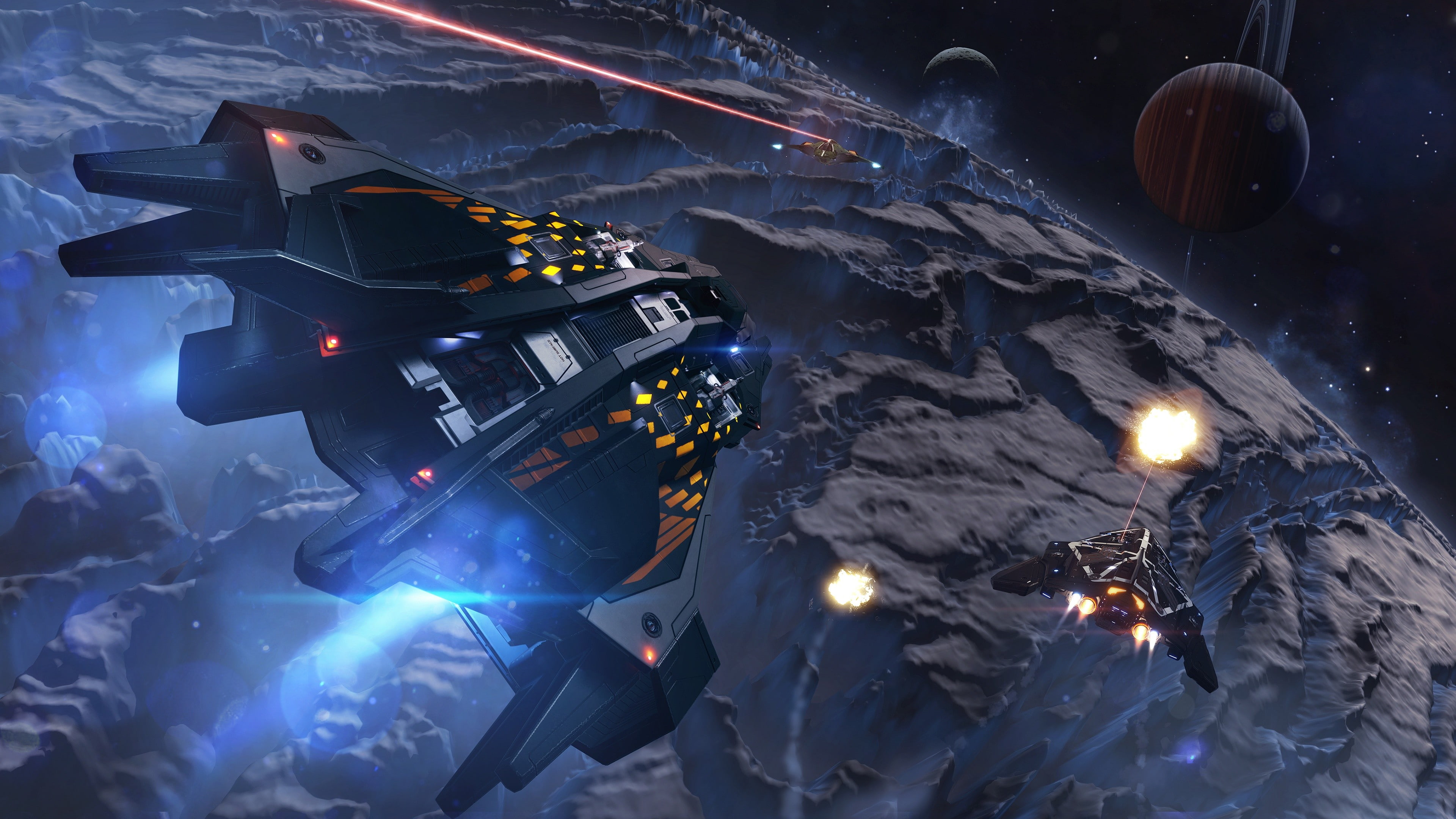 Elite: Dangerous, 4K, video games, HD Wallpaper
