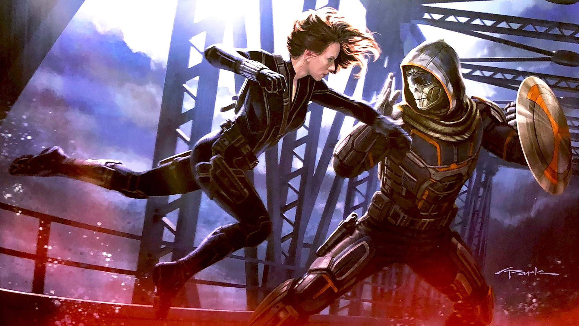 Movie, Taskmaster (Marvel Comics), Black Widow, 1080P, HD Wallpaper