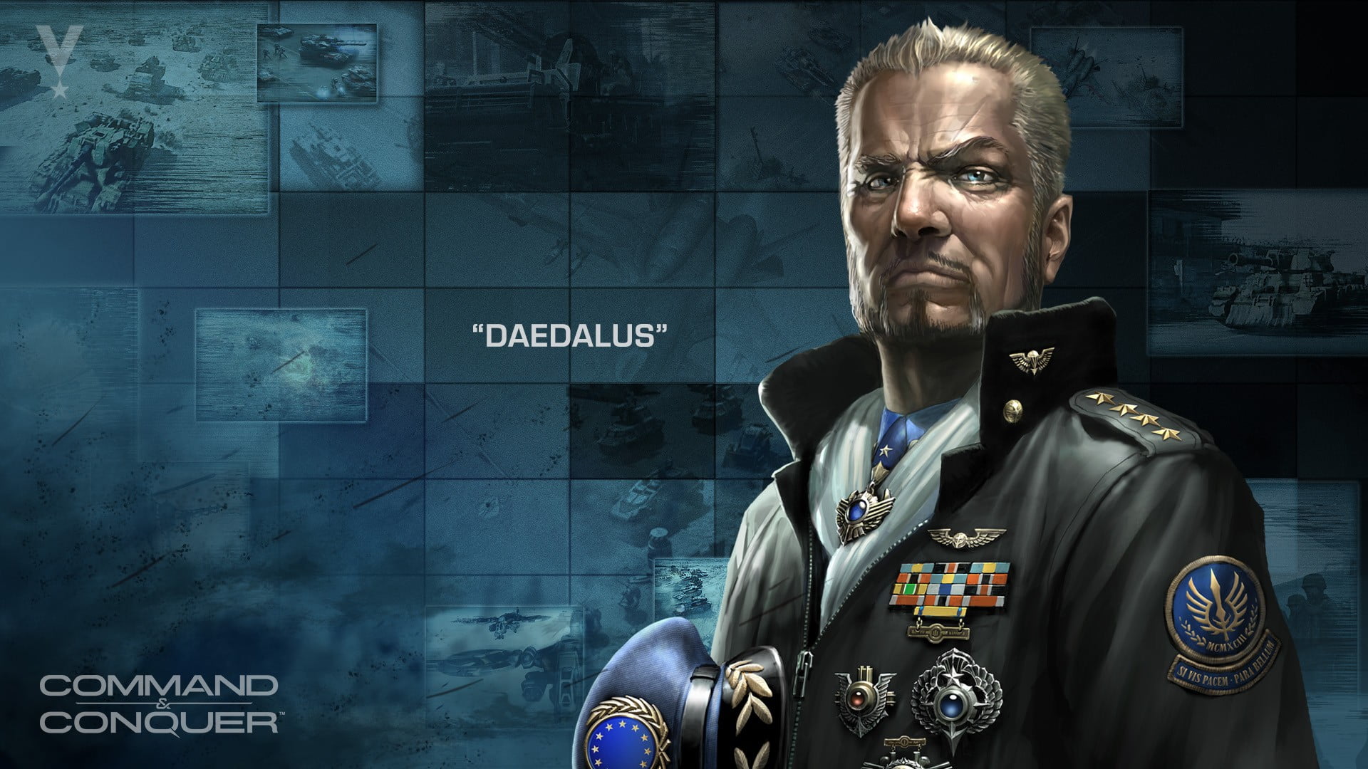 confidence, headshot, digital composite, front view, daedalus, Command and Conquer, looking at camera, video games, indoors, males, men, text, business, HD Wallpaper
