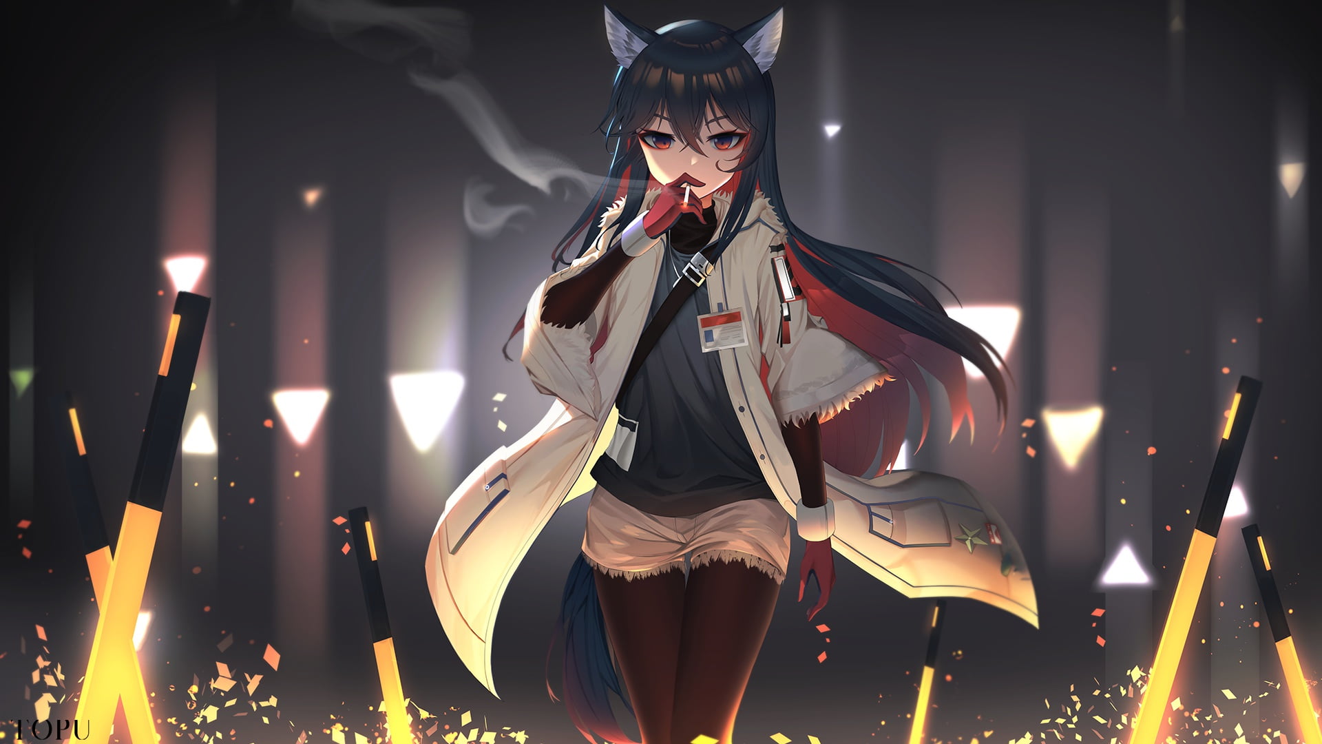 Texas, HD, arknights, 1080P, HD Wallpaper