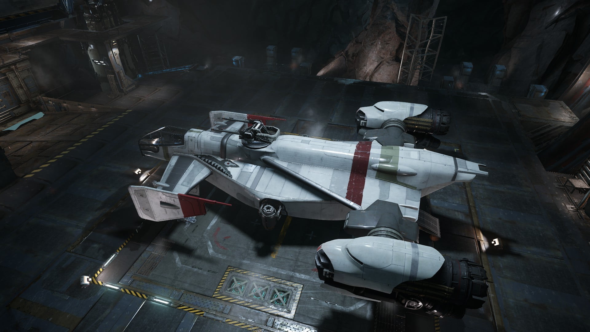 no people, architecture, white, video games, red, 1080P, Drake Interplanetary, mode of transportation, factory, healthcare and medicine, airport, high angle view, HD Wallpaper