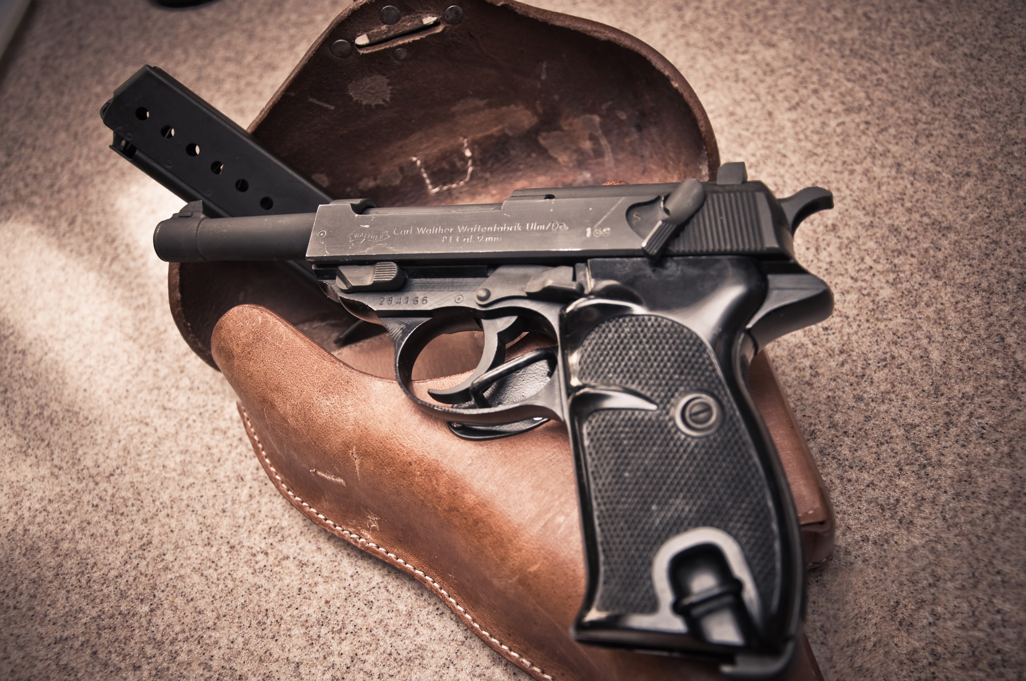 background, 1080P, weapons, P38, holster, gun, HD Wallpaper