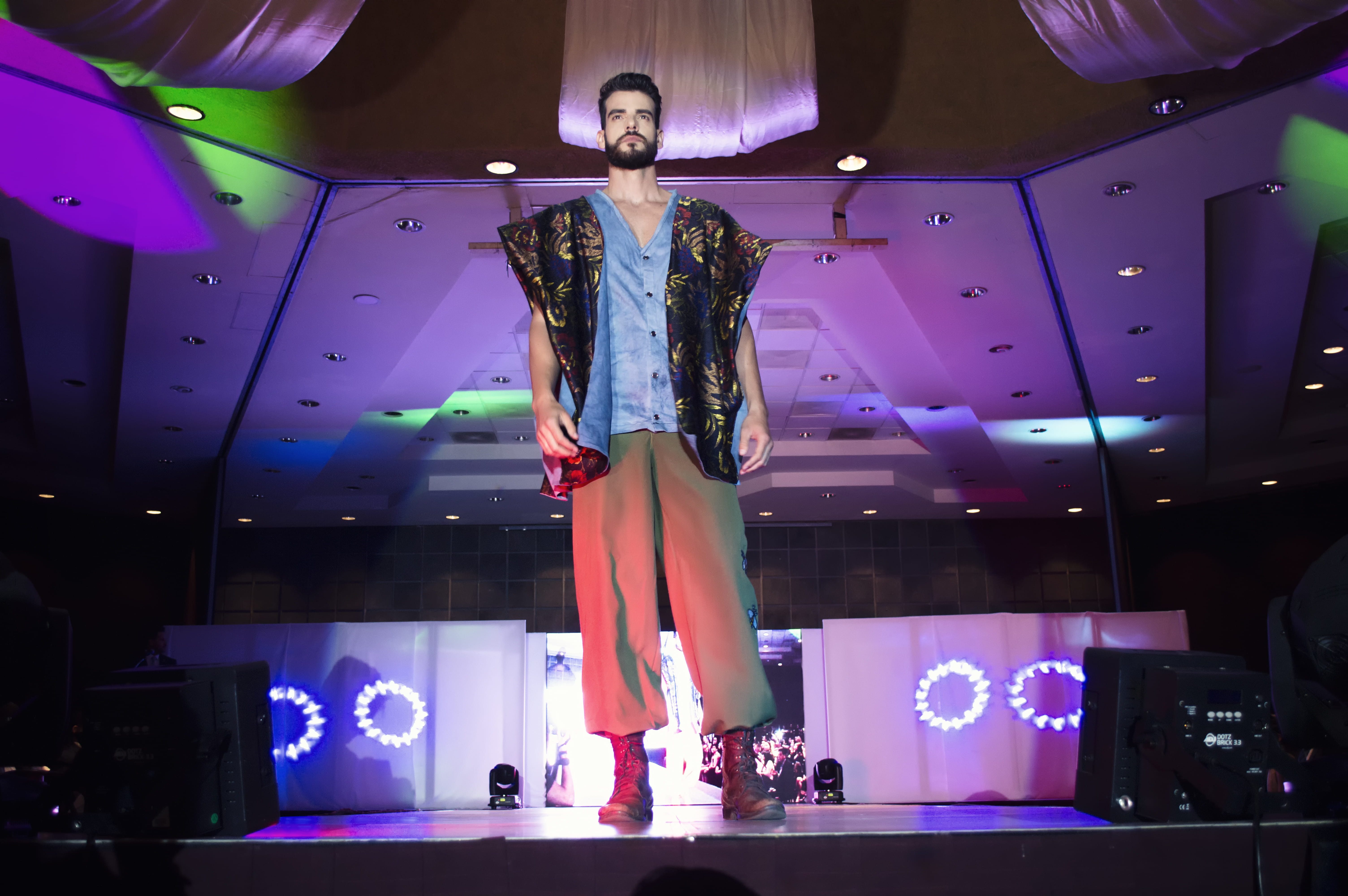 entertainment, performance, guy, public show, people, nightclub, one person, model, young adult, clothing, arts culture and entertainment, crowd, fashion, HD Wallpaper