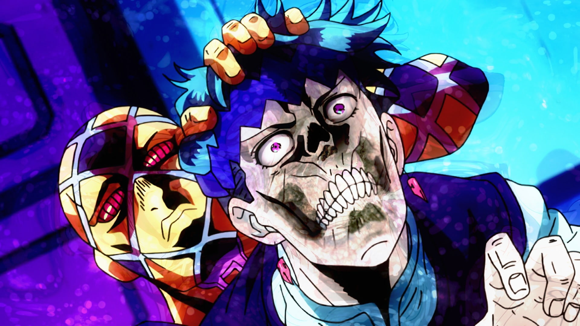 1080P, Jojos Bizarre Adventure, Rohan Kishibe, Anime, Highway Star (Jojos Bizarre Adventure), HD Wallpaper