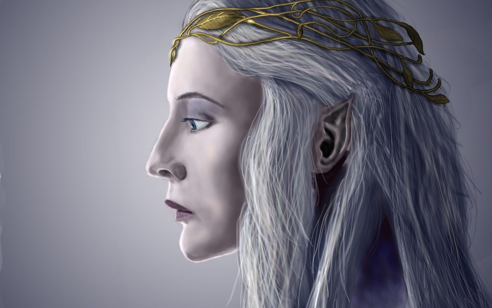 hair, body part, hairstyle, Galadriel, human face, young women, elves, young adult, fashion, face, close-up, human hair, adult, The Lord Of The Rings, women, HD Wallpaper