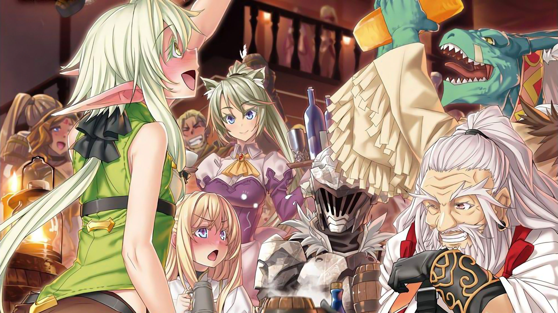 Tokage Souryo, Goblin Slayer, Onna Shinkan, Anime, 1080P, Yousei Yunde, Kouhito Doushi, HD Wallpaper