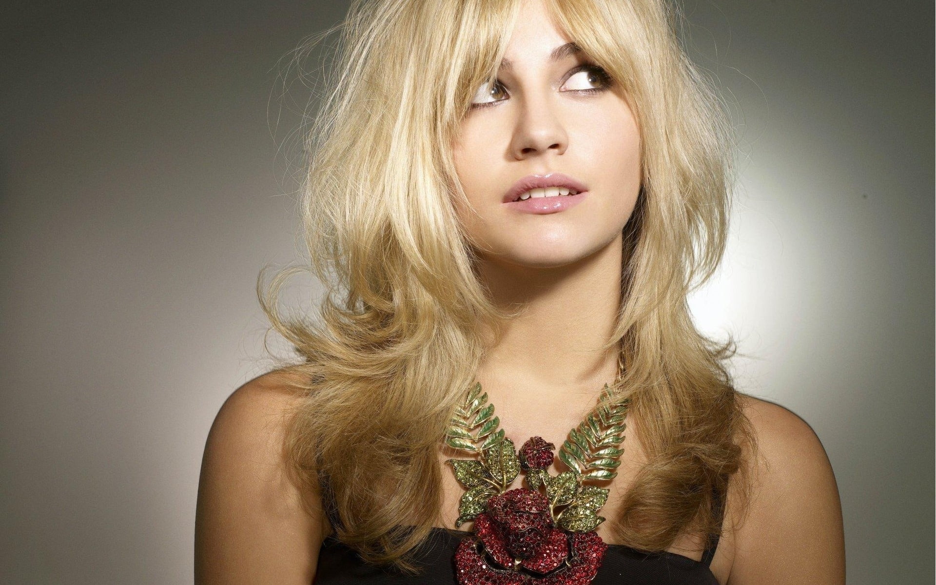 lott, babes, singer, cool, blonde girl, 1080P, woman, pixie, HD Wallpaper