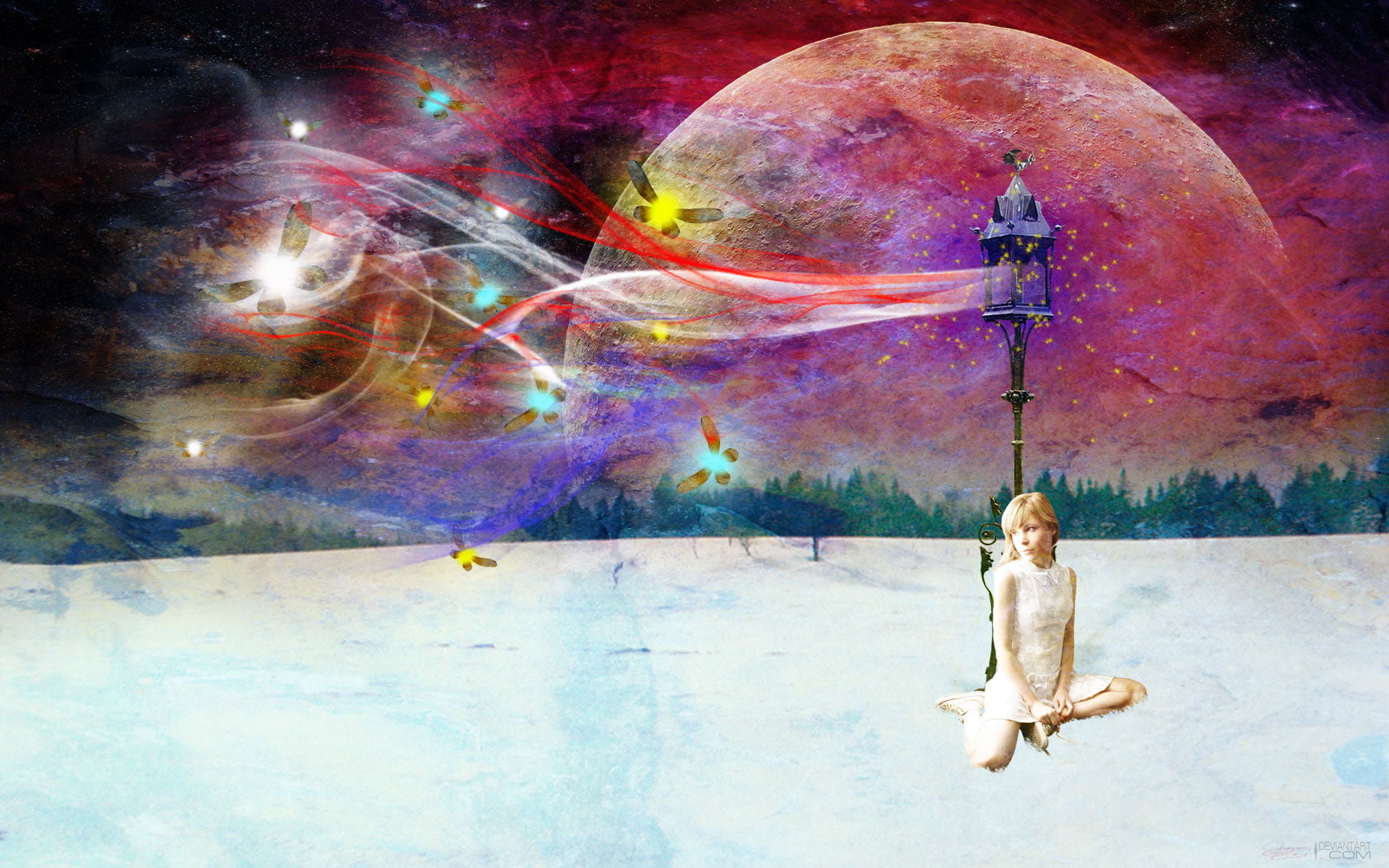 720P, sprits, winter, HD Wallpaper