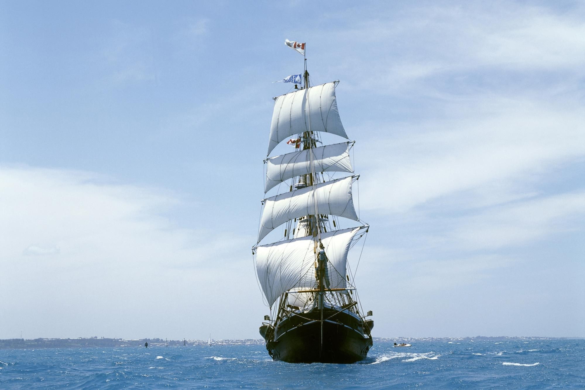 1080P, sailing ship, ship, vehicle, HD Wallpaper