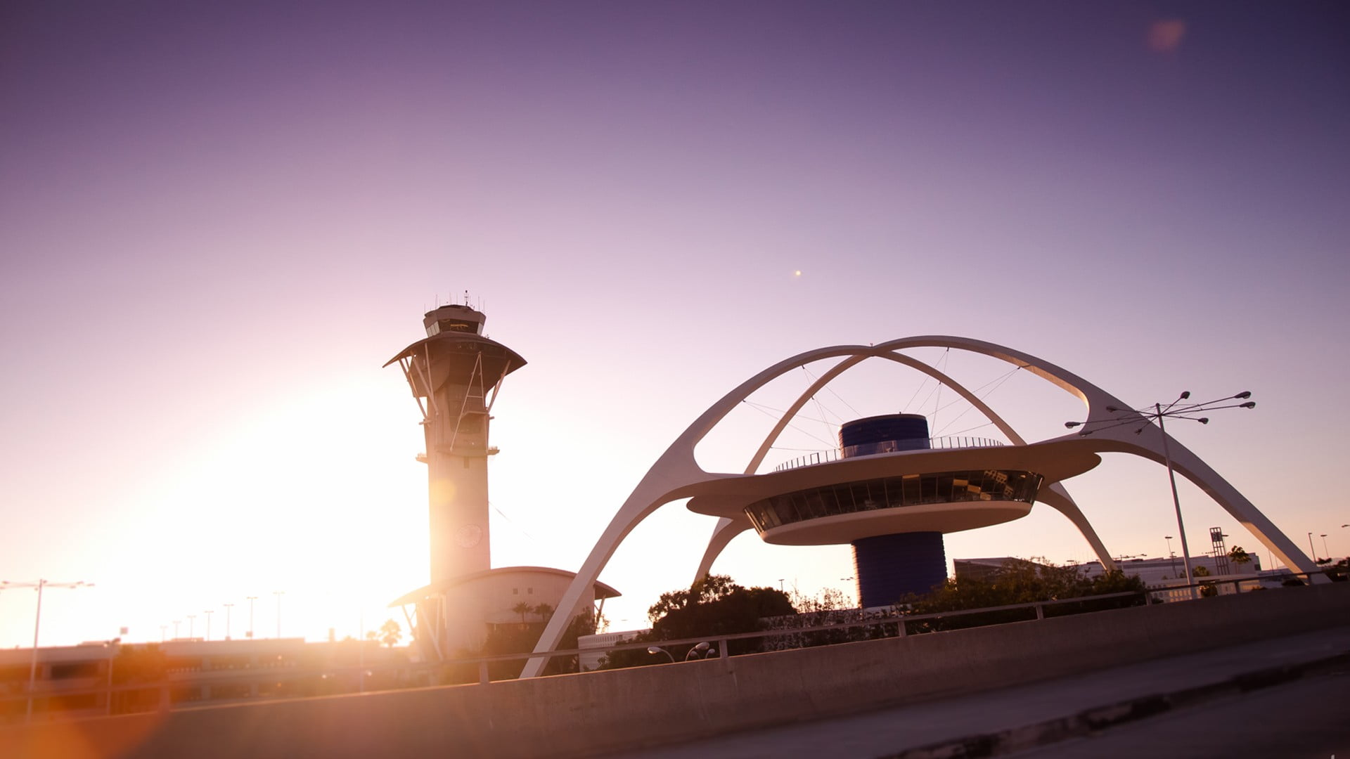 LAX, outdoors, city, lighthouse, white, travel, sky, nature, tower, lens flare, ship, 1080P, built structure, photography, tourism, architecture, clear sky, HD Wallpaper