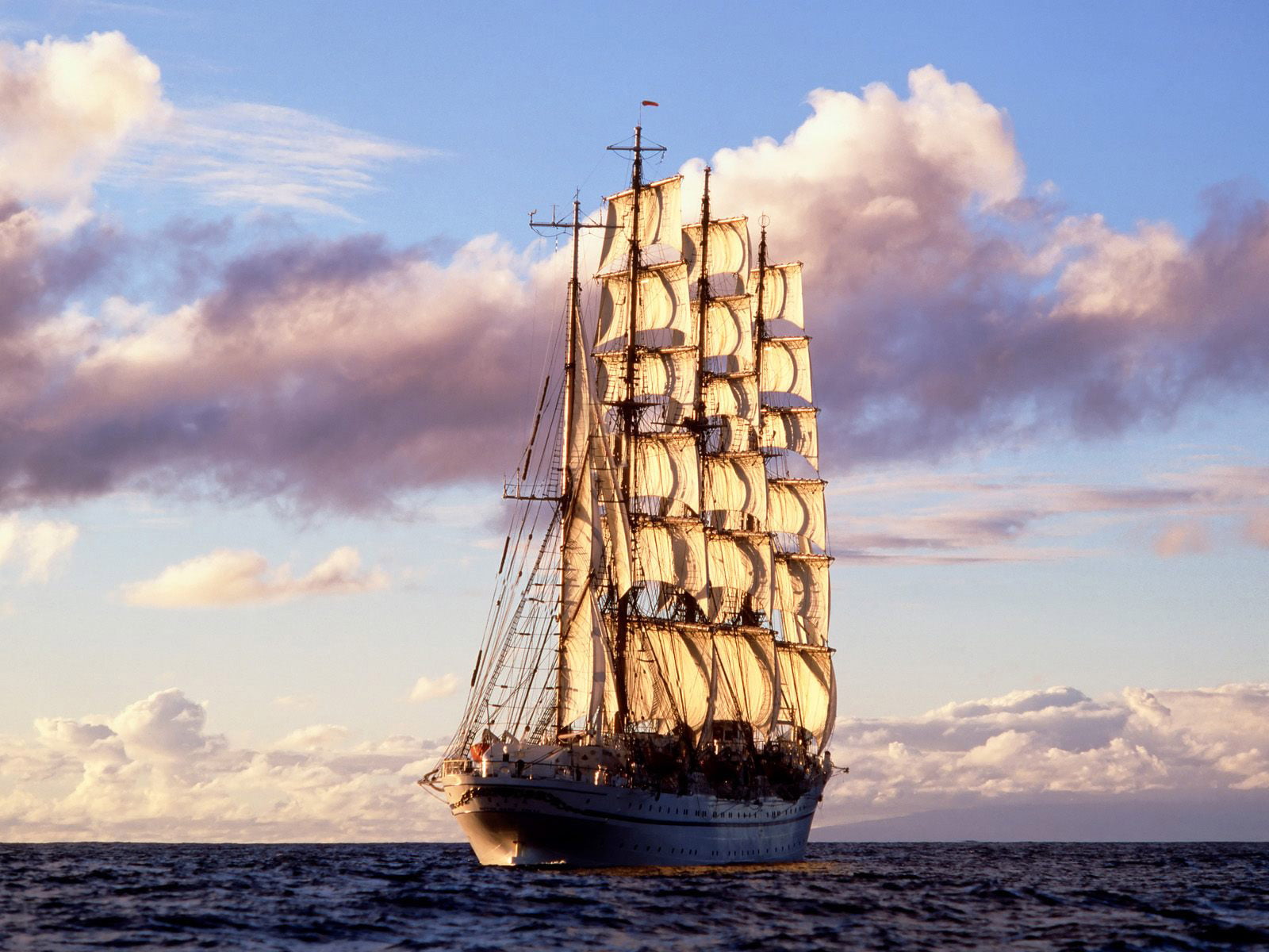 direction, nature, sky, sail, gray, travel Destinations, horizon, day, 720P, ship, retro Styled, warship, history, pirate - Criminal, rigging, tall Ship, HD Wallpaper