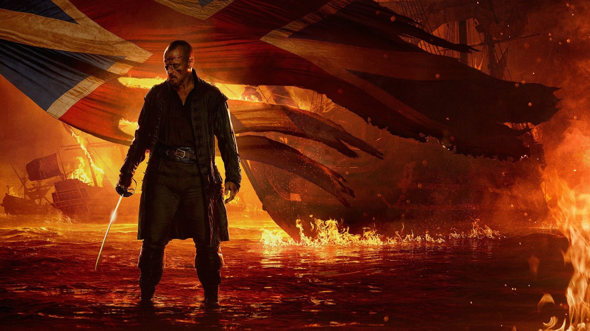 TV Show, Black Sails, Toby Stephens, Captain Flint (Black Sails), 1080P, HD Wallpaper