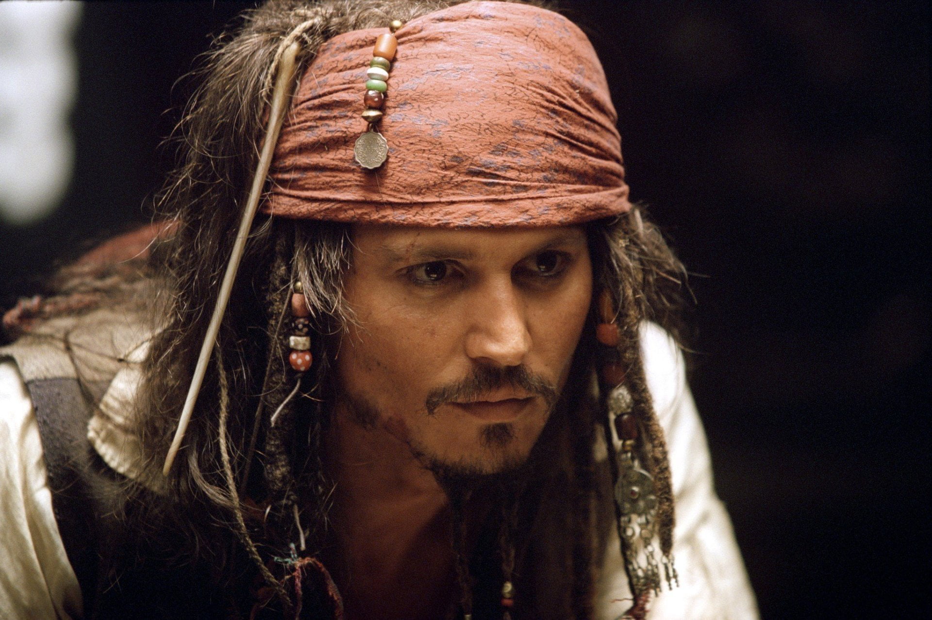 real people, clothing, long hair, 1080P, Johnny Depp, looking at camera, contemplation, headshot, women, looking, hair, hairstyle, young adult, indoors, HD Wallpaper