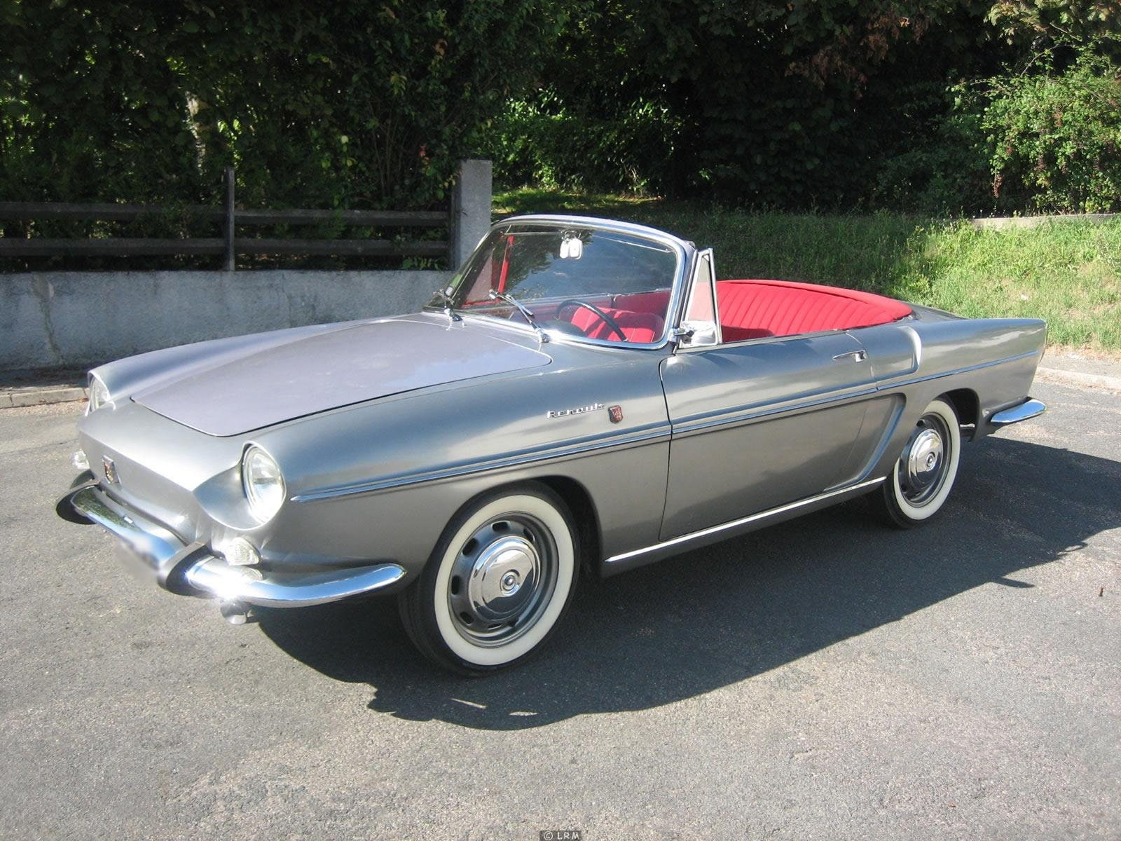 cars, caravelle, french, 720P, floride, classic, convertible, renault, cabriolet, HD Wallpaper