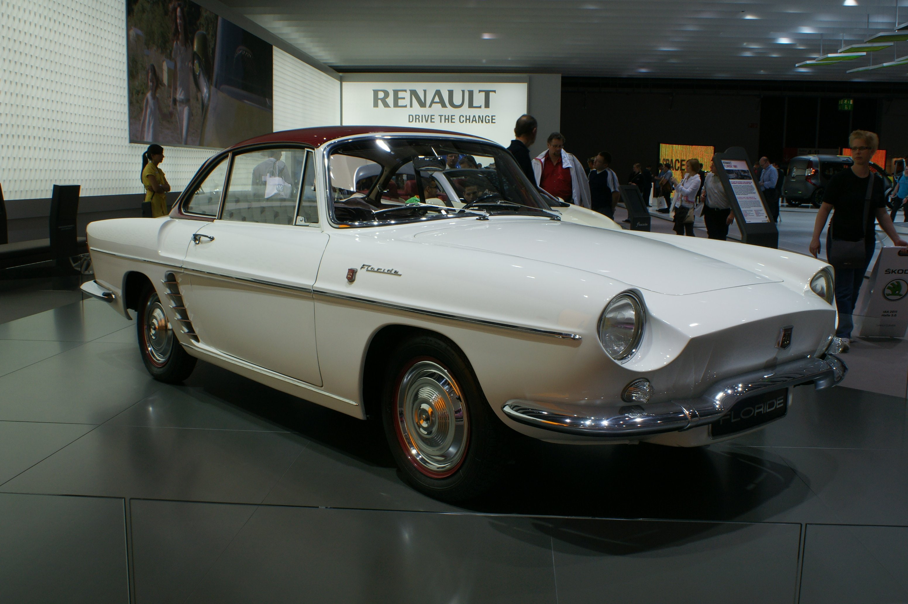 2K, french, caravelle, cabriolet, classic, floride, cars, renault, convertible, HD Wallpaper