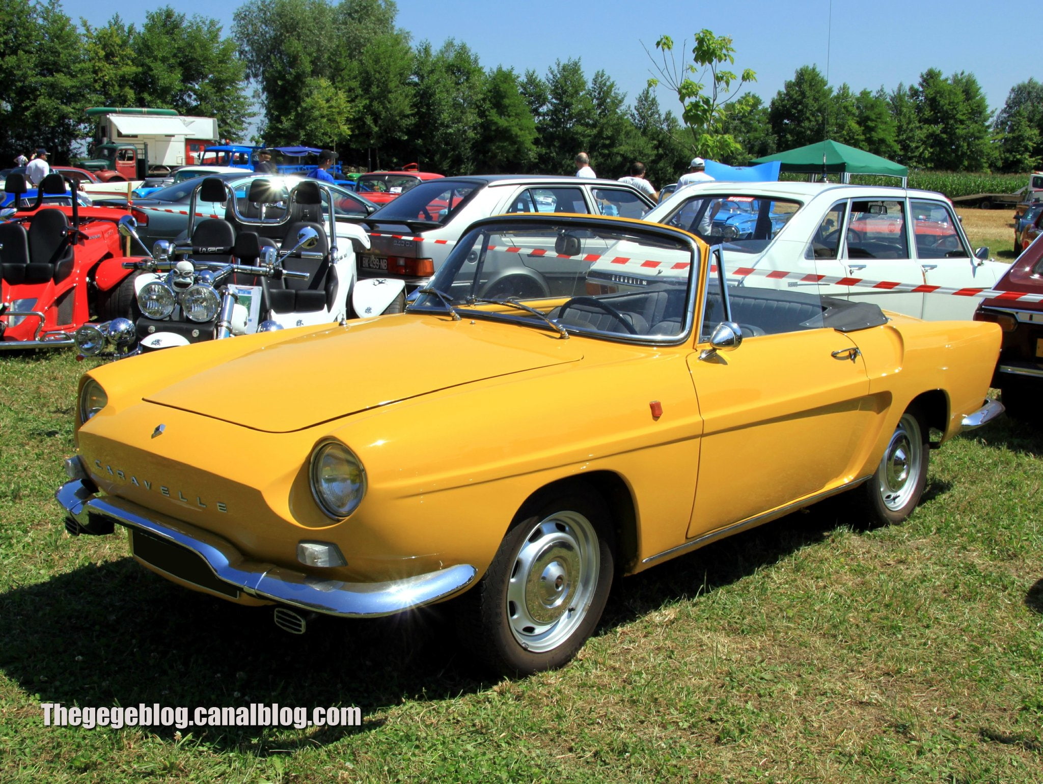 cars, cabriolet, caravelle, 1080P, french, classic, convertible, floride, renault, HD Wallpaper