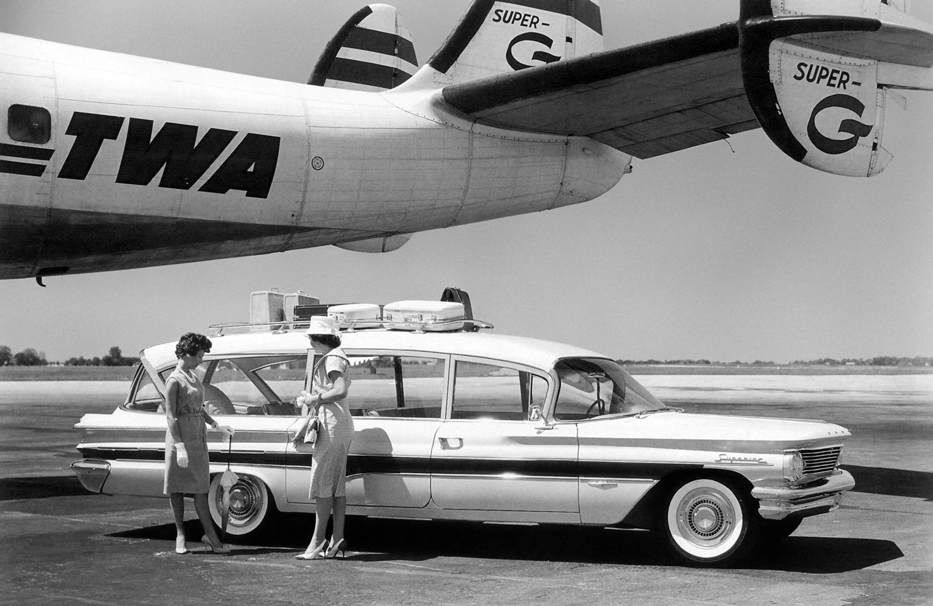 stationwagon, limousine, superior, pontiac, 1960, caravelle, 720P, HD Wallpaper