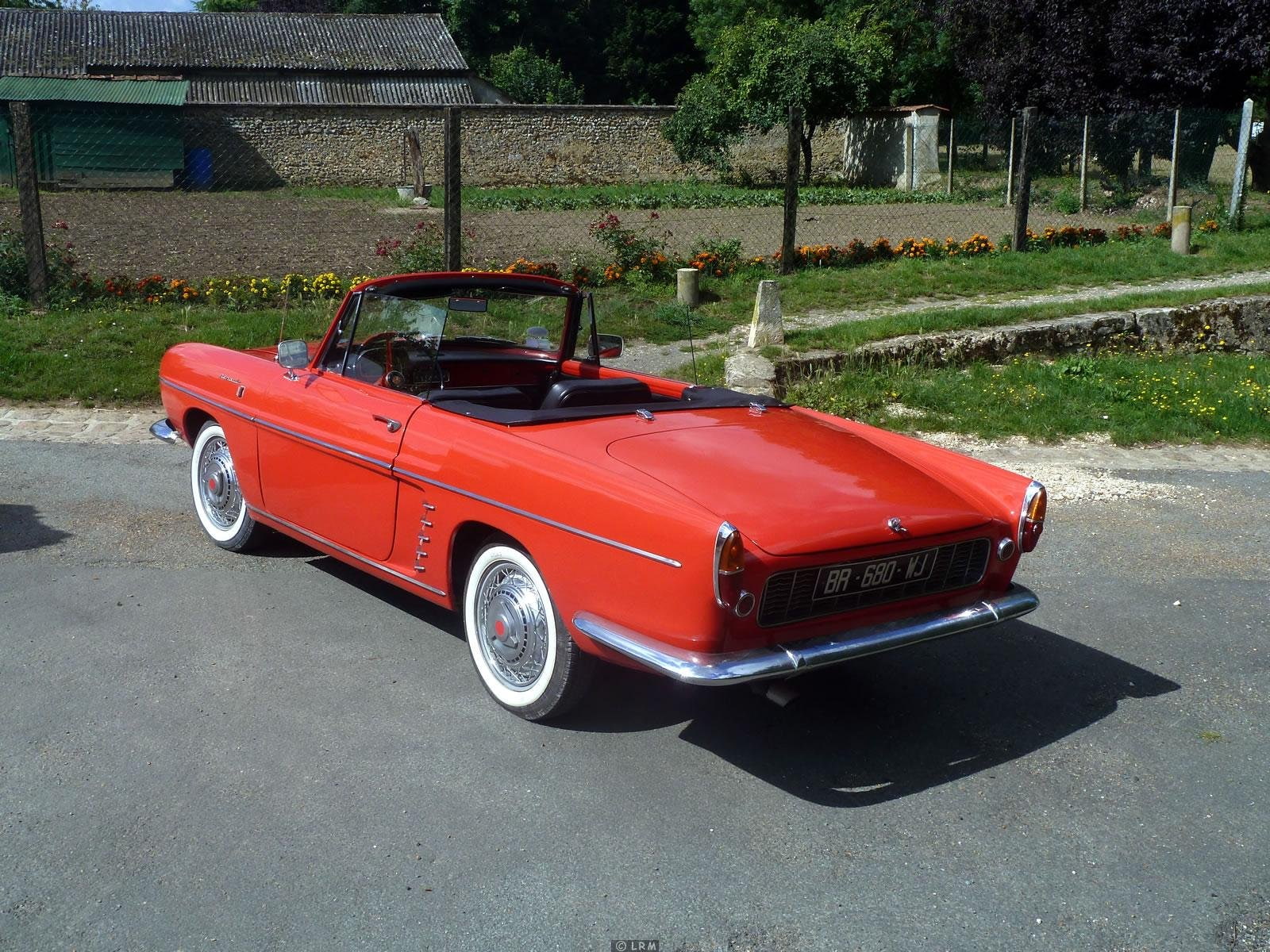 720P, floride, french, cars, caravelle, renault, cabriolet, convertible, classic, HD Wallpaper